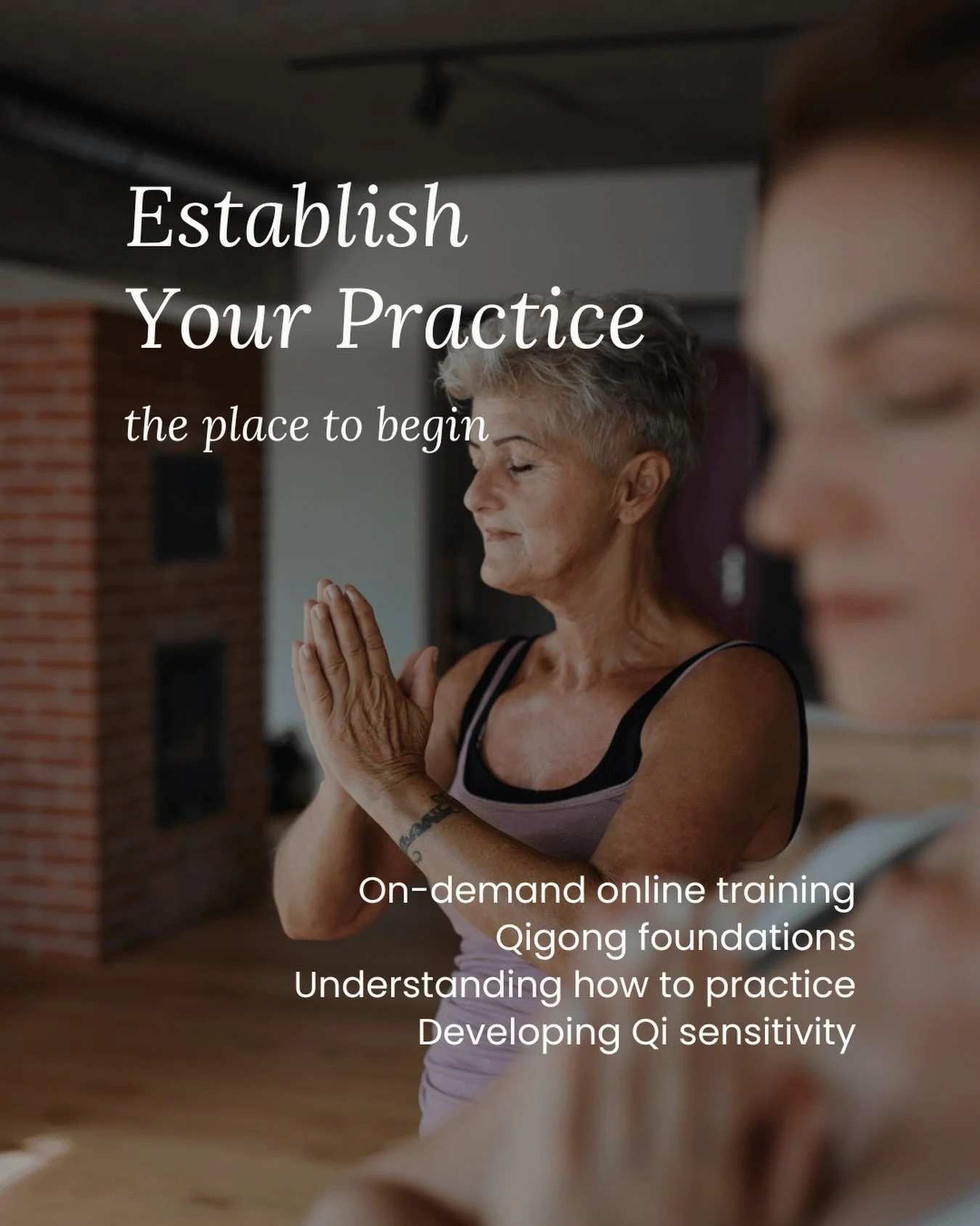 Establishing a Qigong practice is about more than finding the motivation to practise.

The real questions are...

What do you practise? How do you structure your practice? What do you give your attention to? How do you move beyond simply following mo
