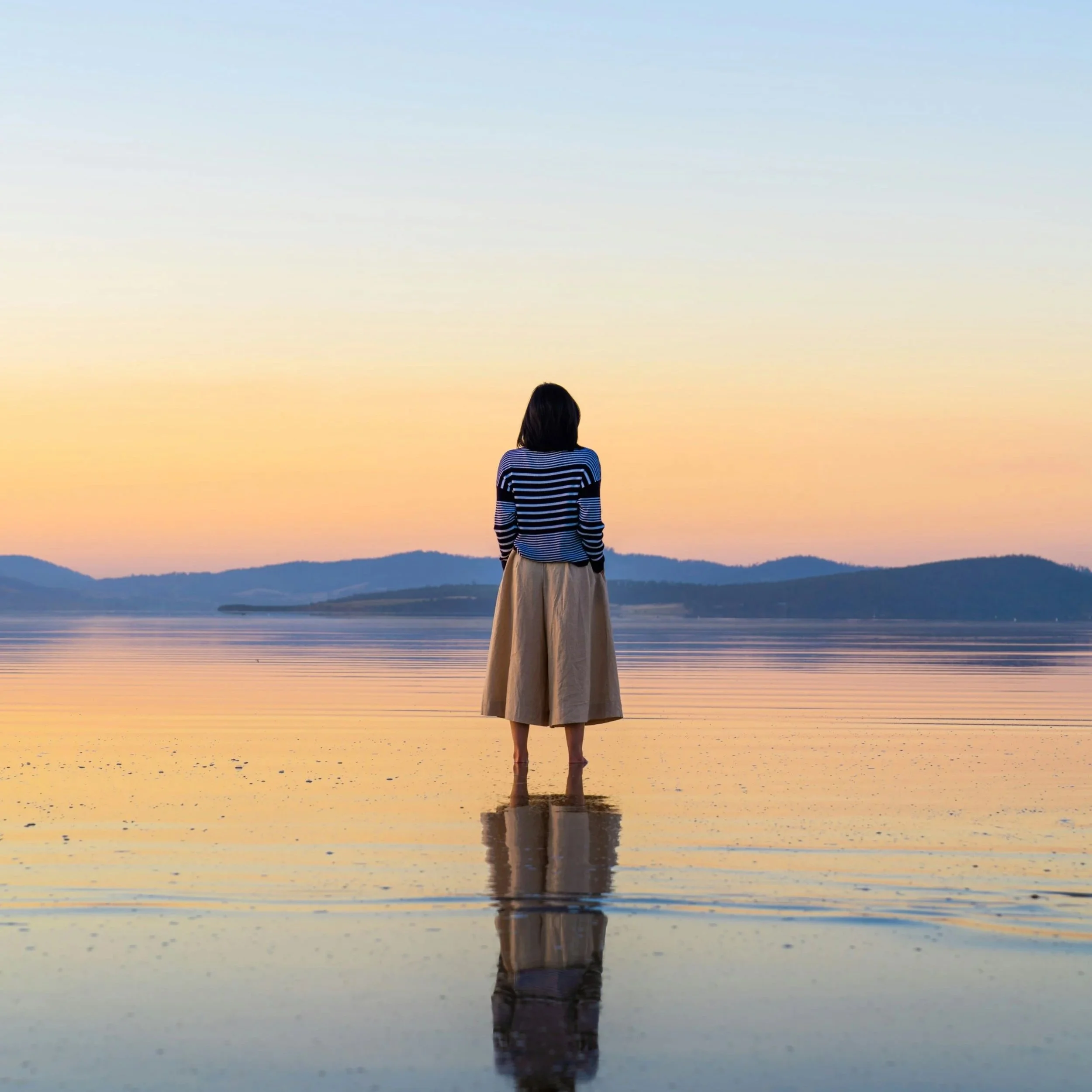 Person representative of standing Qigong to develop posture, structure and internal energy