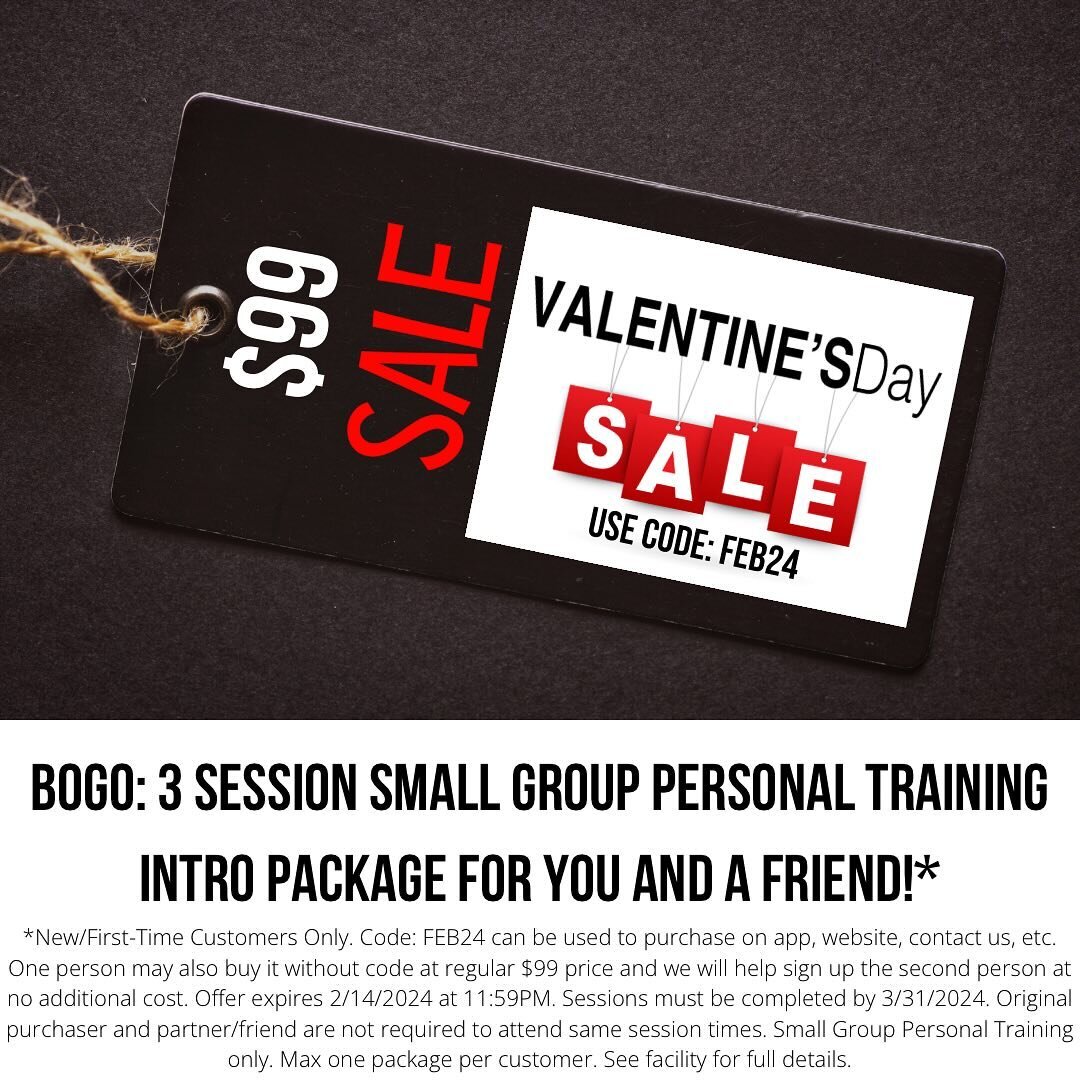 🛑🚨Only A Few More Days Left!!!🚨🛑

❤️ 🔥*VALENTINE&rsquo;S DAY OFFER*🔥❤️

Come experience the Move Bloomington difference when it comes to strength training and movement.

Have you thought about giving us a try but have been waiting for that perf