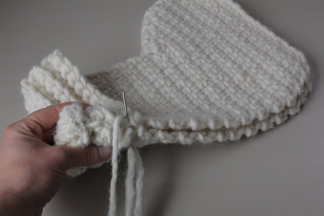 Crochet Christmas Stocking - Beginner