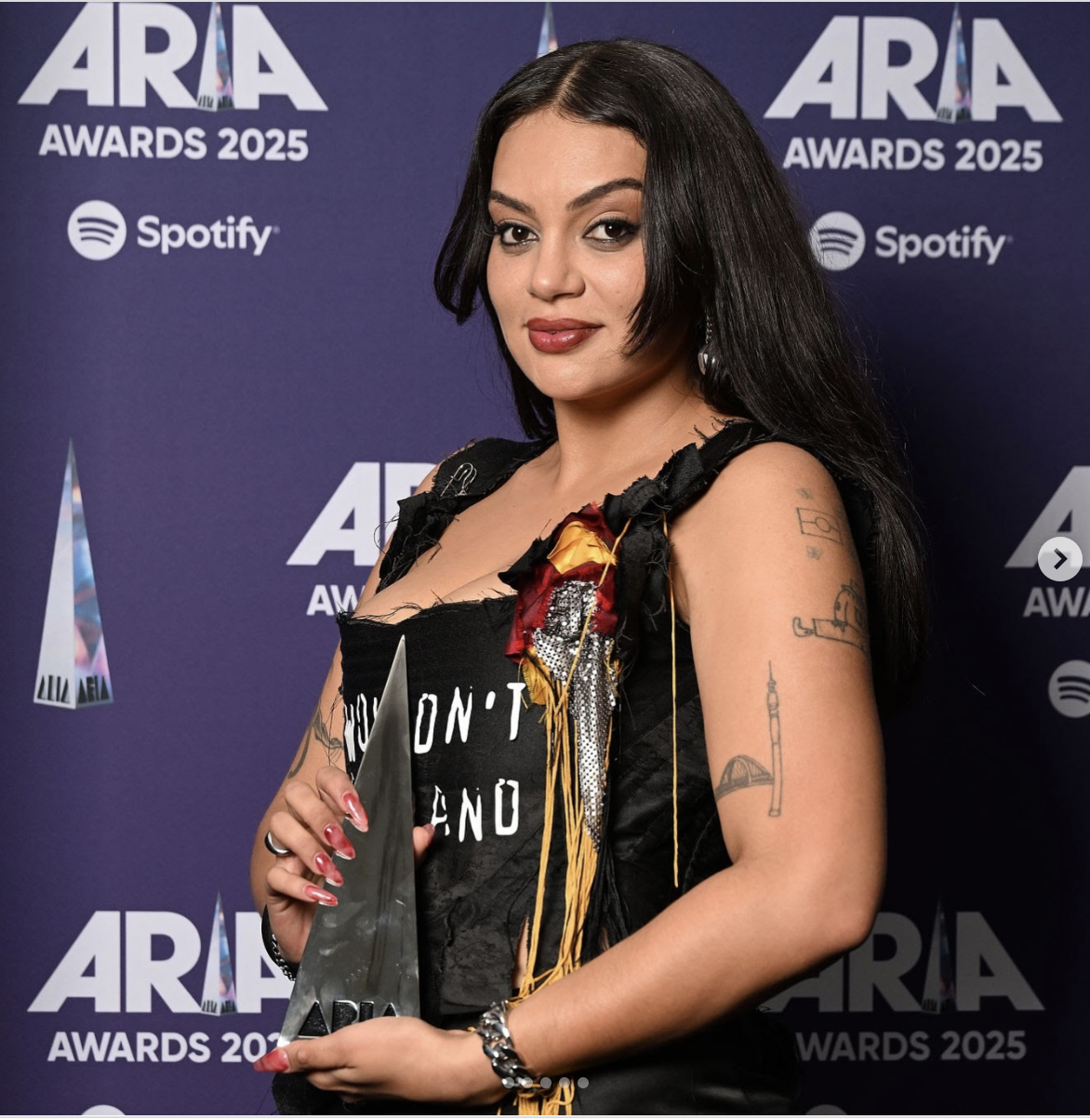2025 ARIA Award Win for Thelma Plum