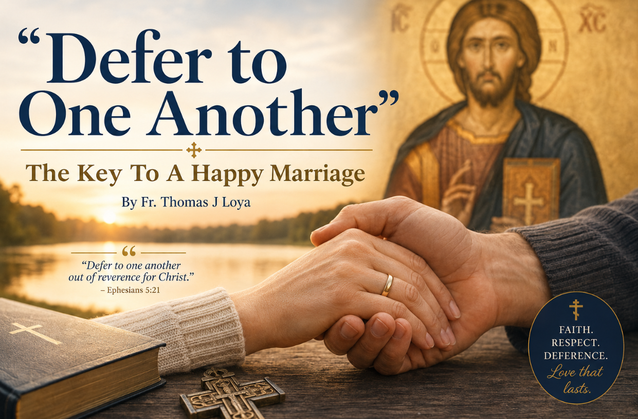 Defer to One Another In Marriage