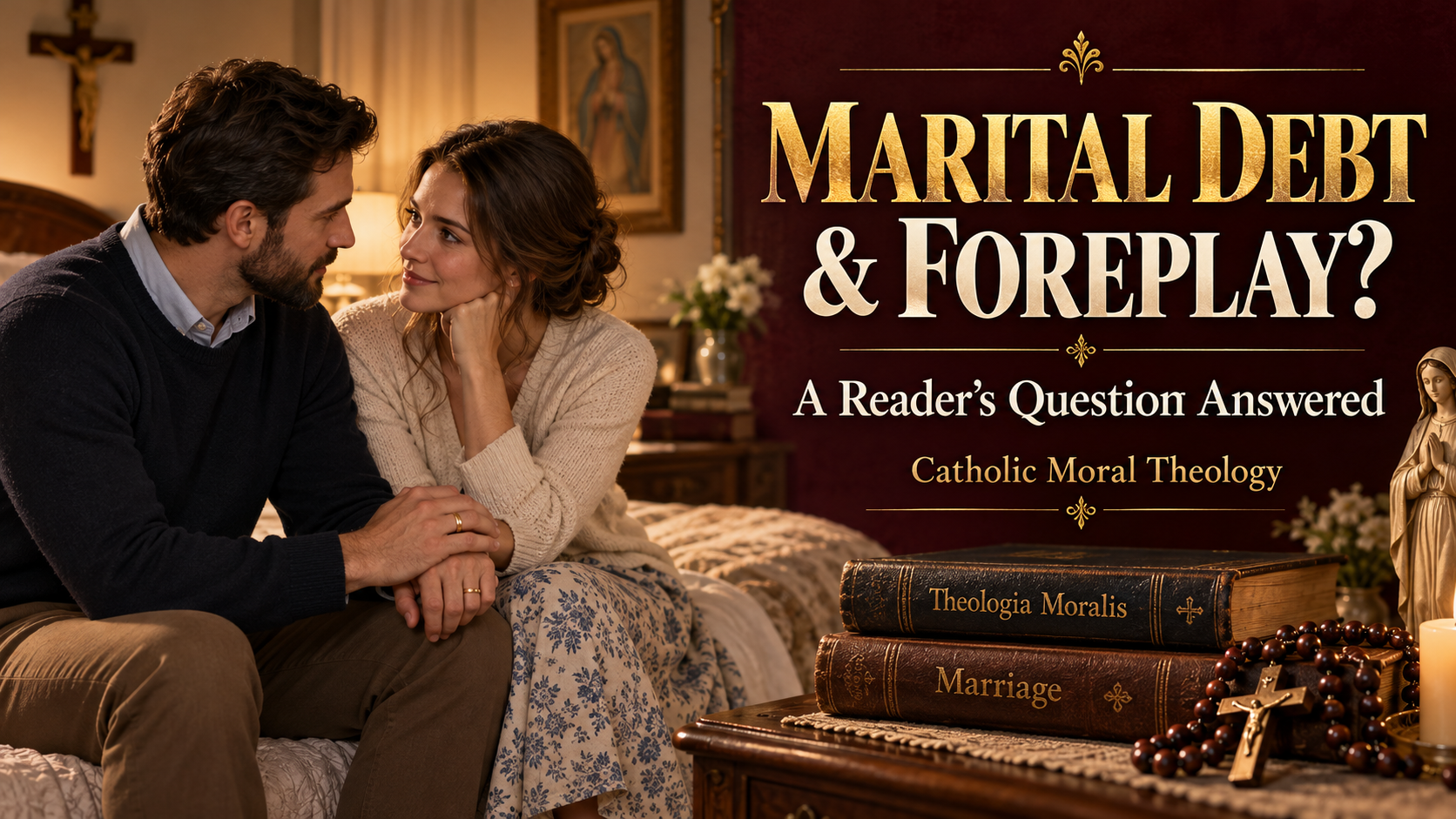 Answering a Reader's Question on Whether the Marital Debt Can Extend to Acts of Foreplay