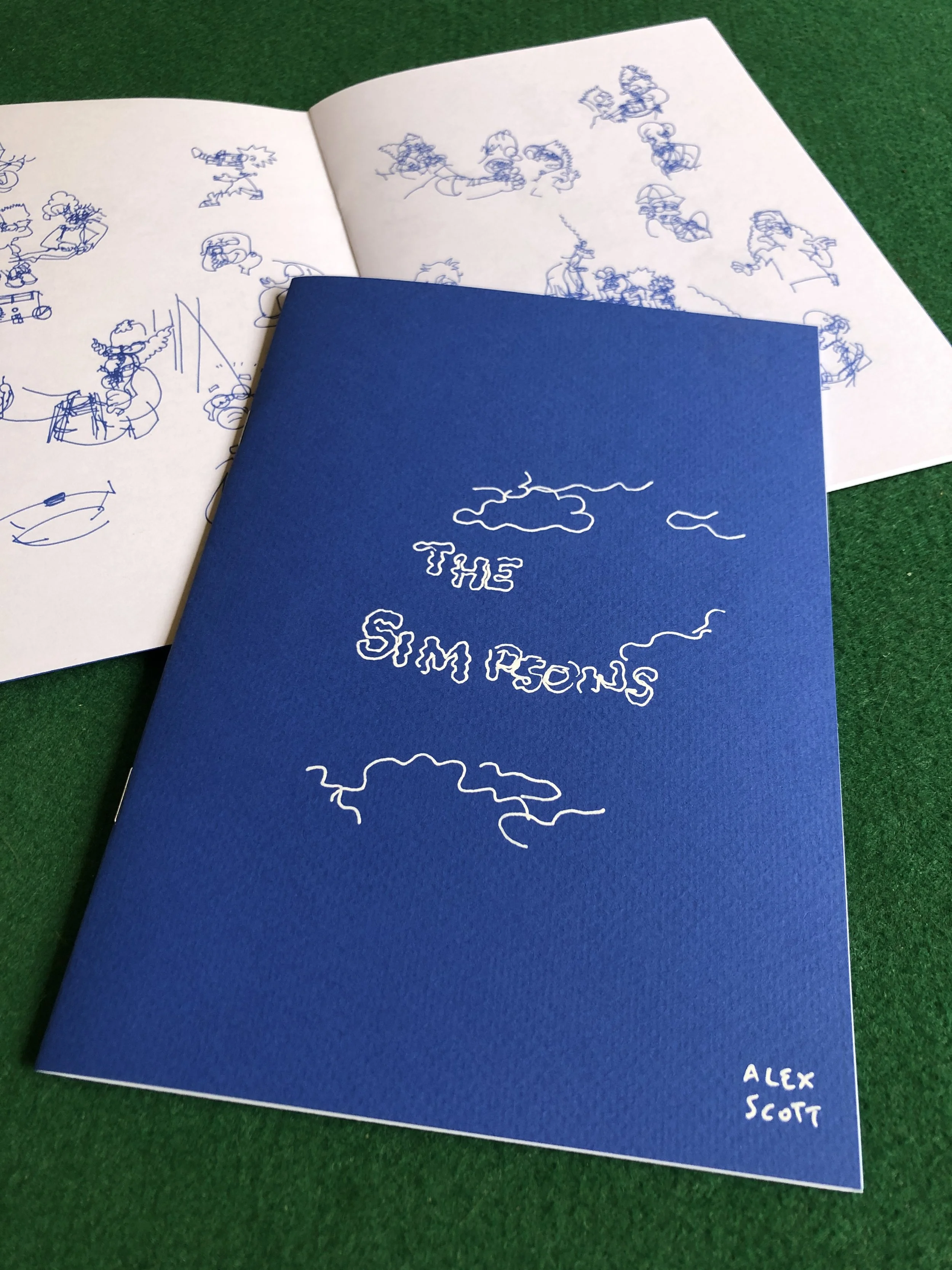 The Simpsons zine, 2025