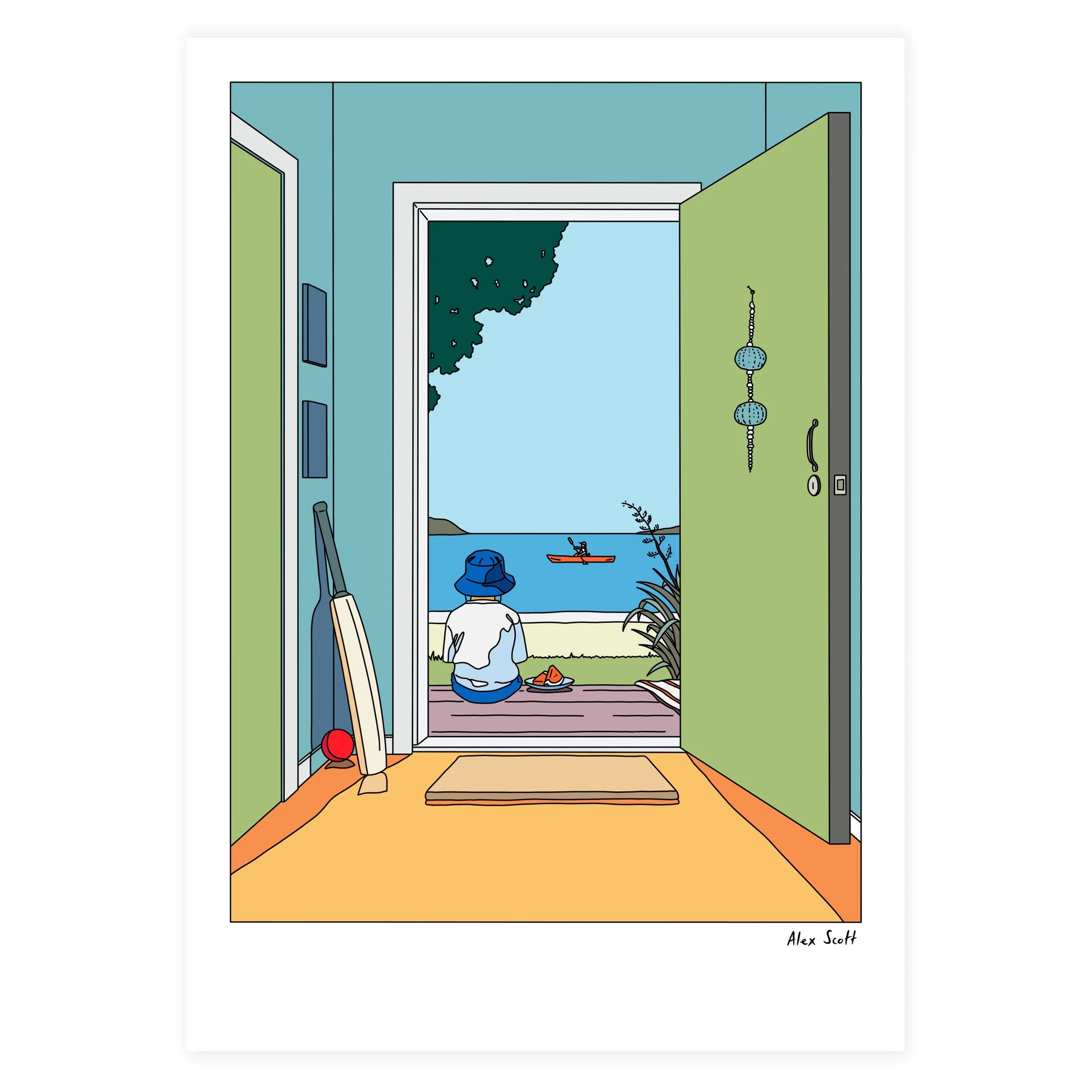 The bach door (open-edition print)