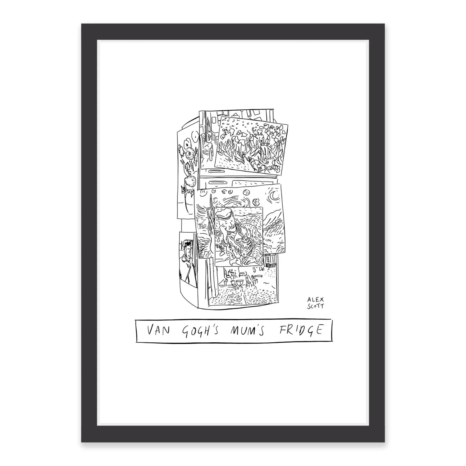 Van Gogh-black frame.JPG