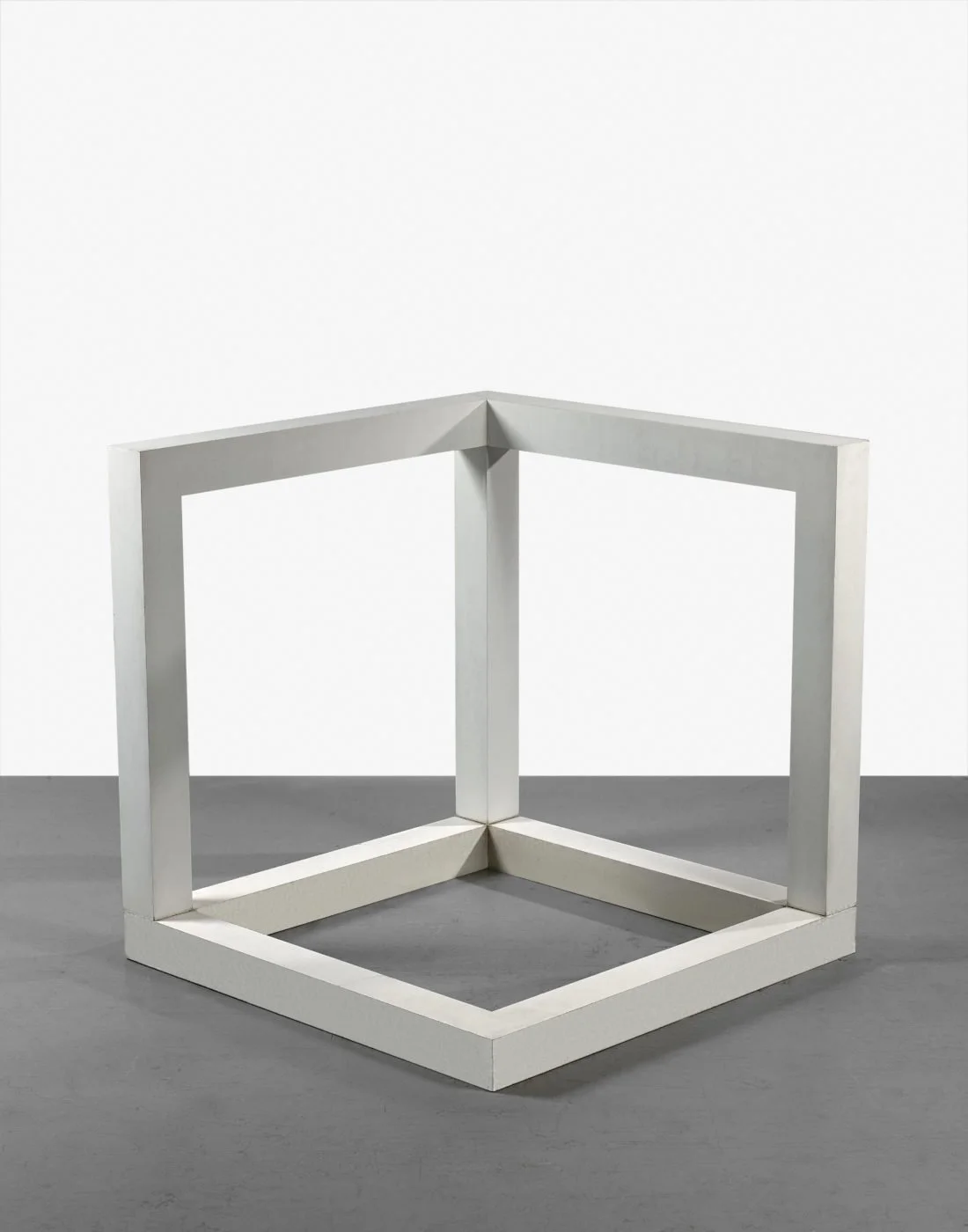 Master “Copy”- Incomplete Open Cubes 8/9 by Sol LeWitt