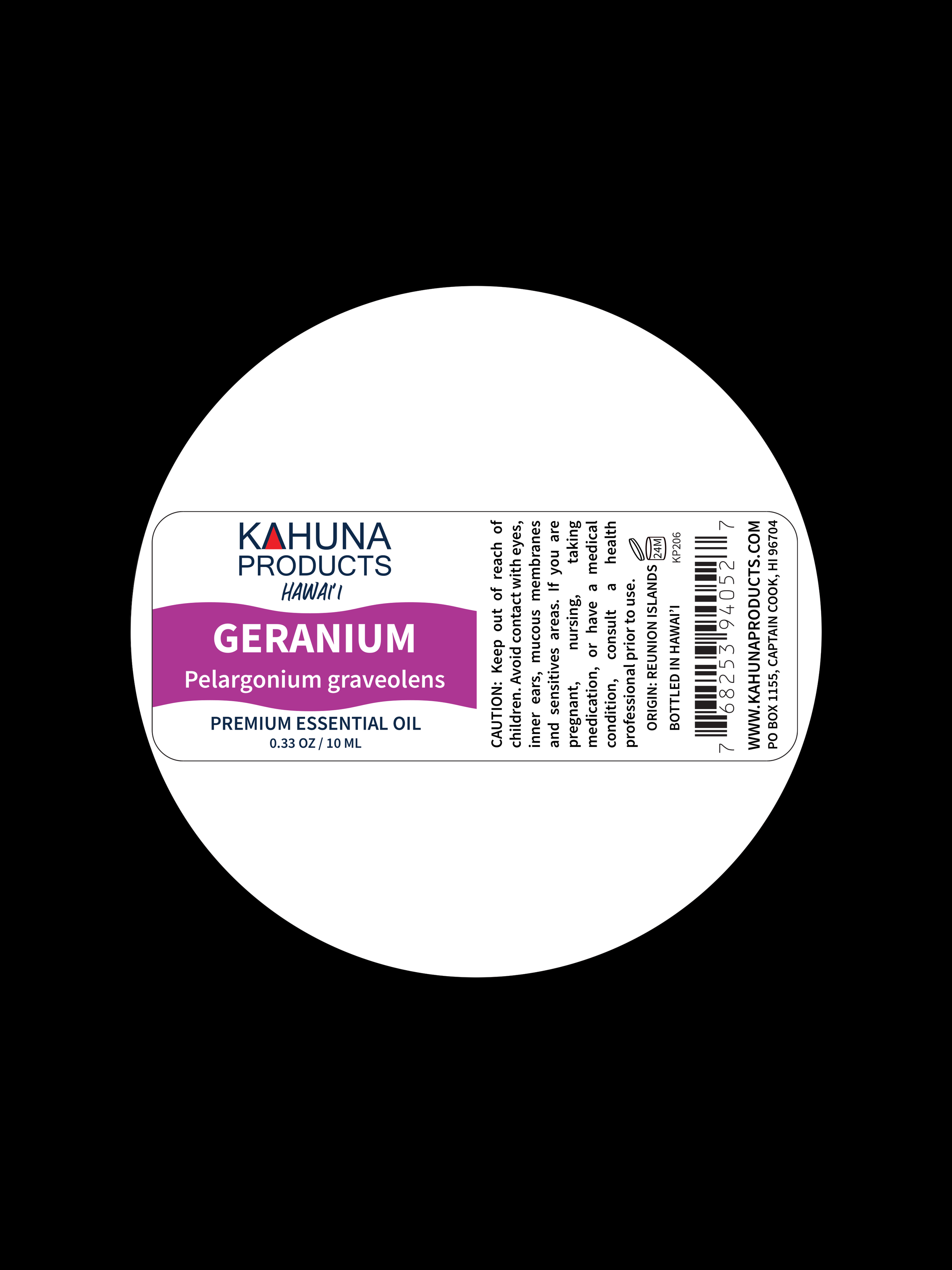 Kahuna Products Hawaii - Essential Oils - Geranium 03.png