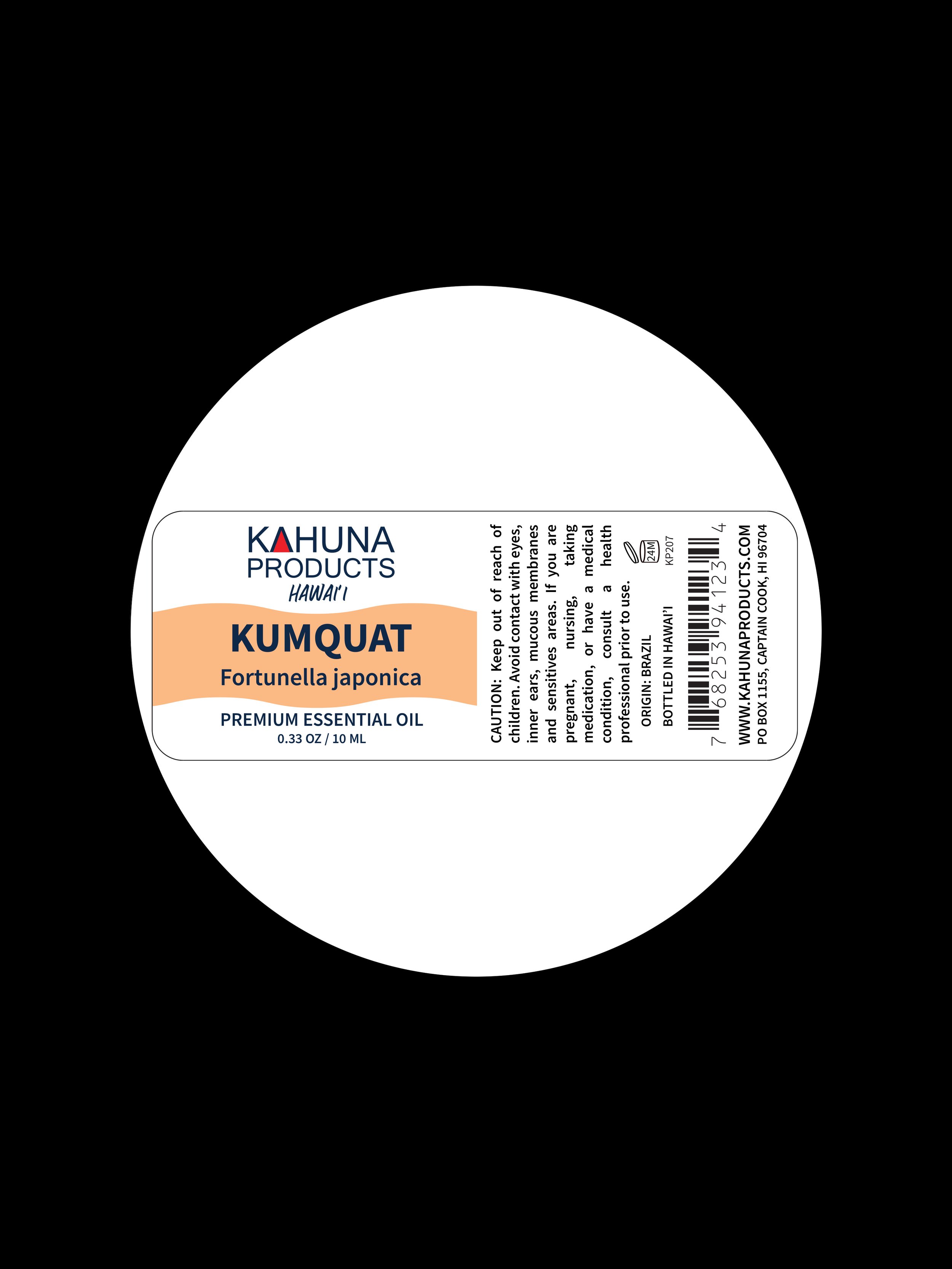 Kahuna Products Hawaii - Essential Oils - Kumquat 03.jpg