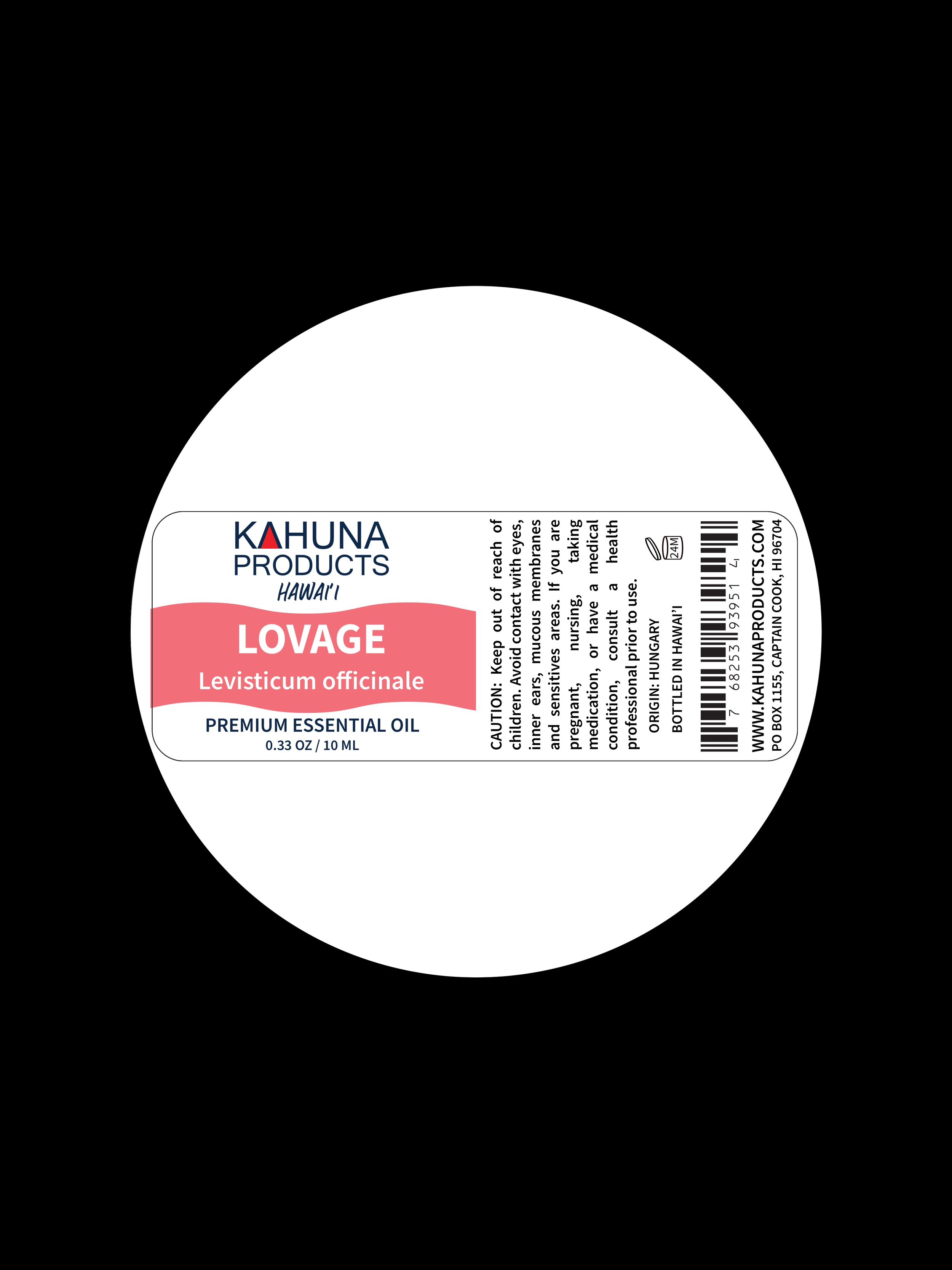Kahuna Products Hawaii - Essential Oils - Lovage 03.jpg