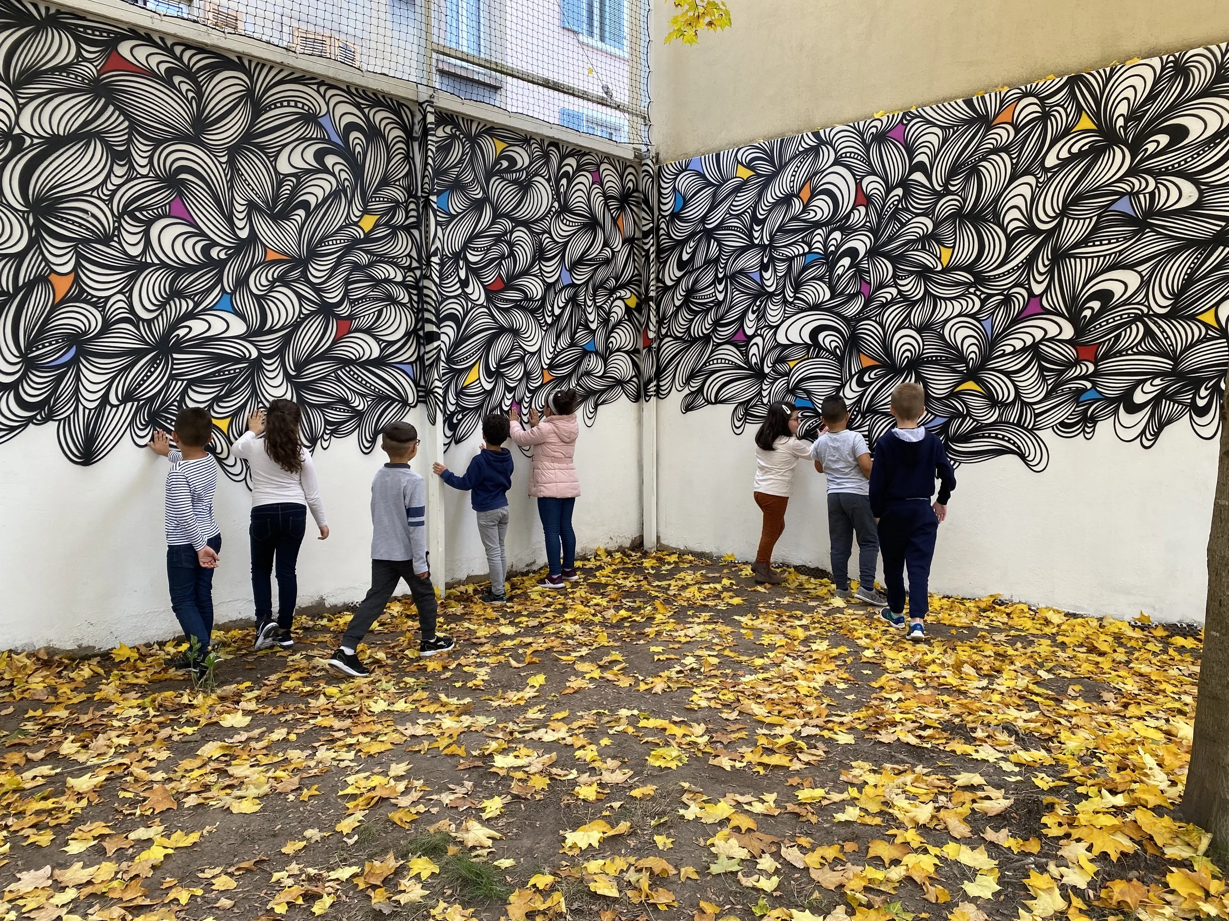 Mural painting, Mulhouse, 2020