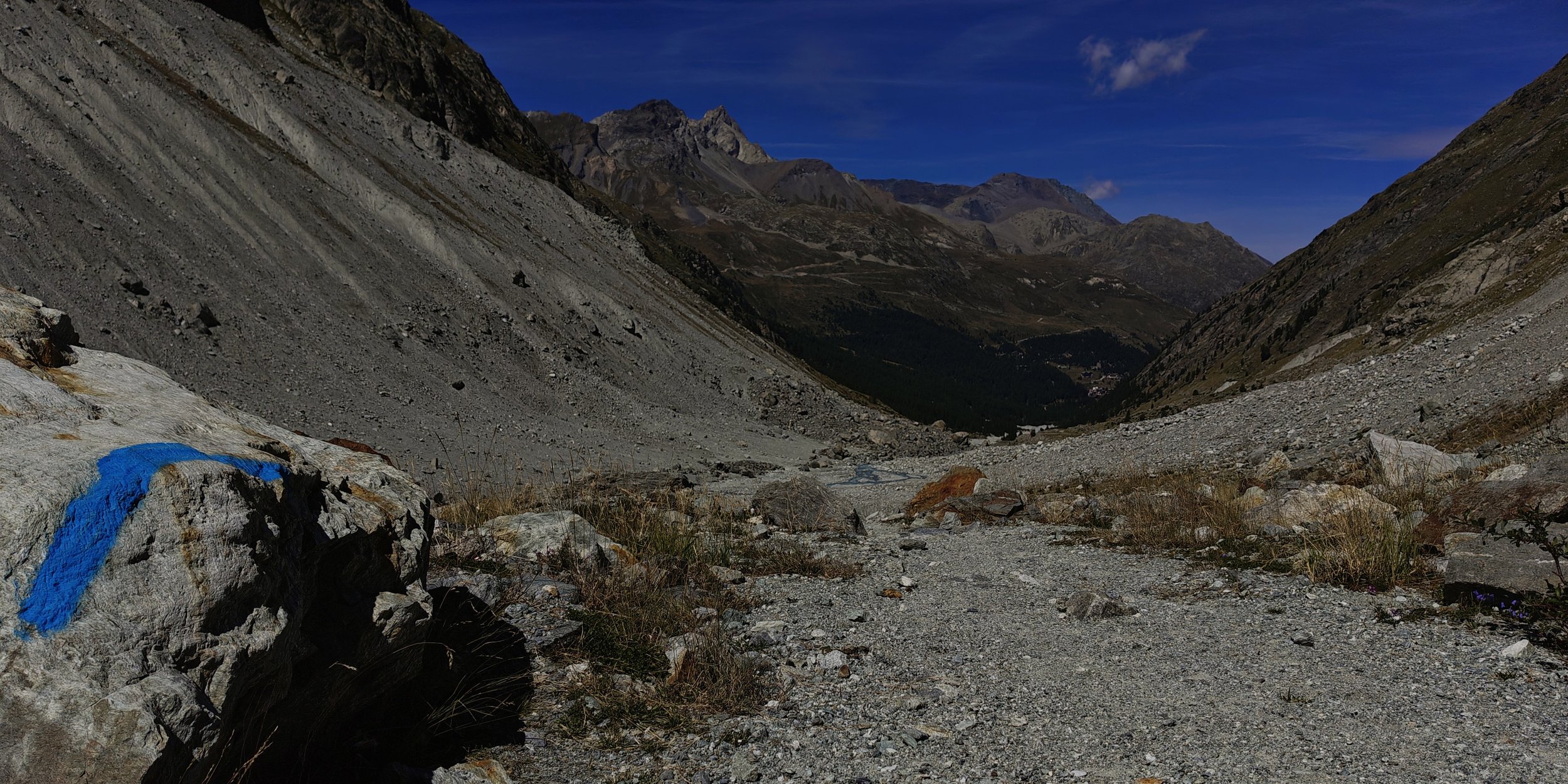 What is left.  Glacier d’Arolla valley