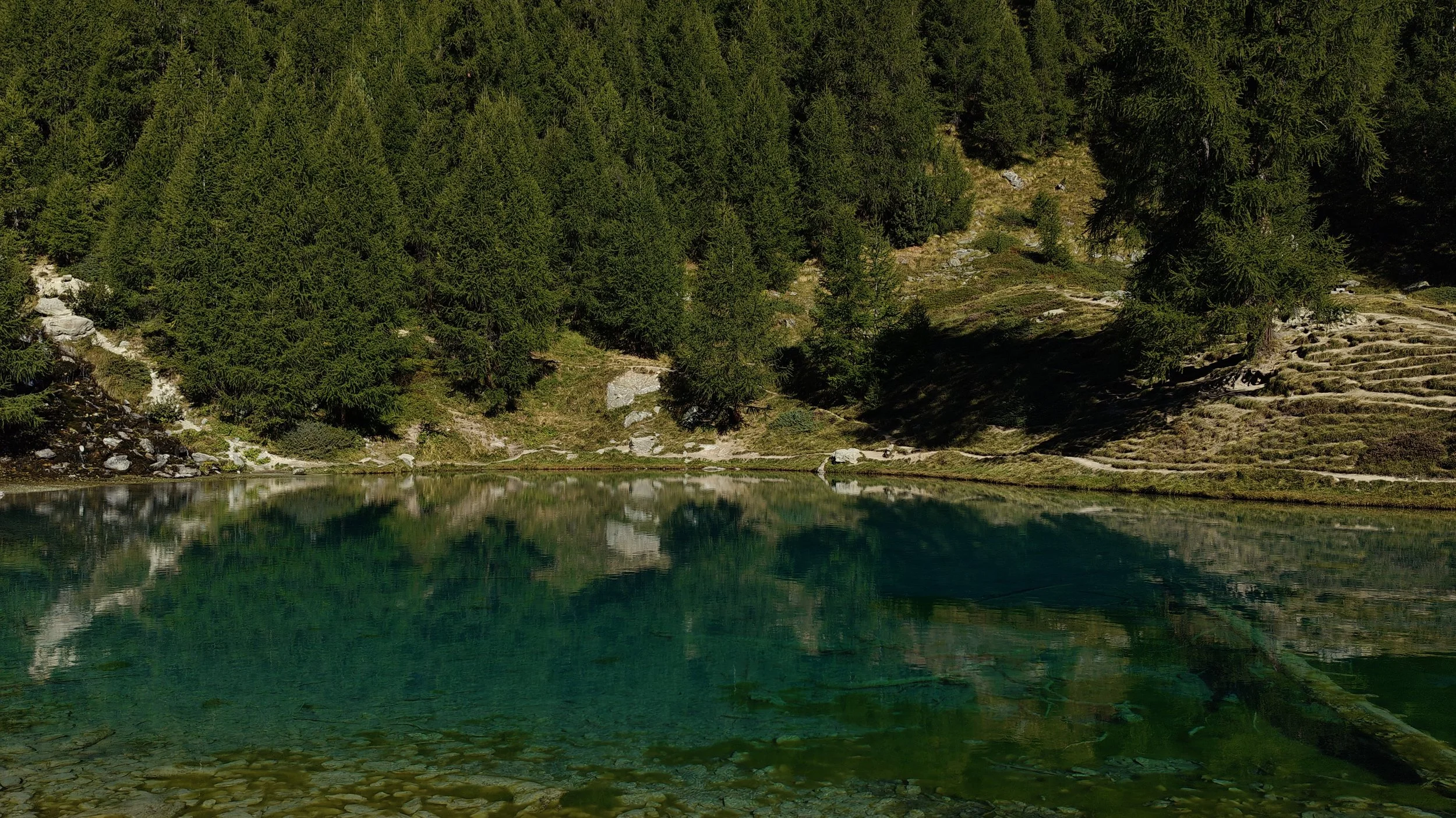 It is real. Lac Bleu (2100m)