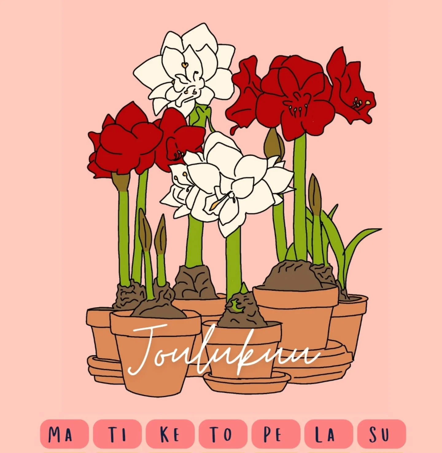 Joulukuu! ❤️ stooreissa ja my&ouml;hemmin kohokohdissa ladattavana joulukuun taustakuvakalenteri, olkaapa hyv&auml;t!

Verkkokaupassa myynniss&auml; ensivuoden sein&auml;kalenteri, josta n&auml;et my&ouml;s kuun liikkeet ja vesip&auml;iv&auml;t. 

#j