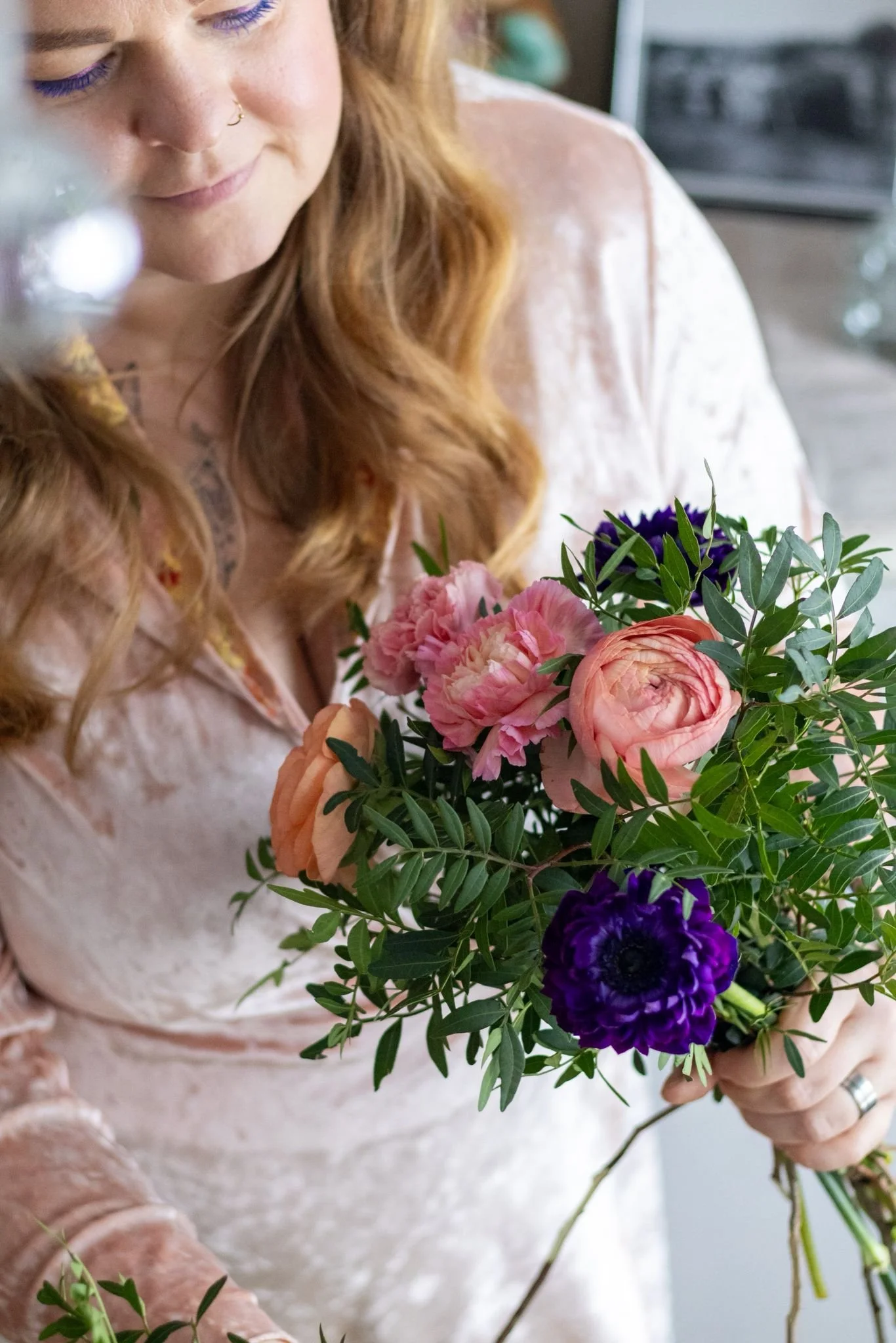 Voimavarakeskeinen kukkasidonta Jemmanen