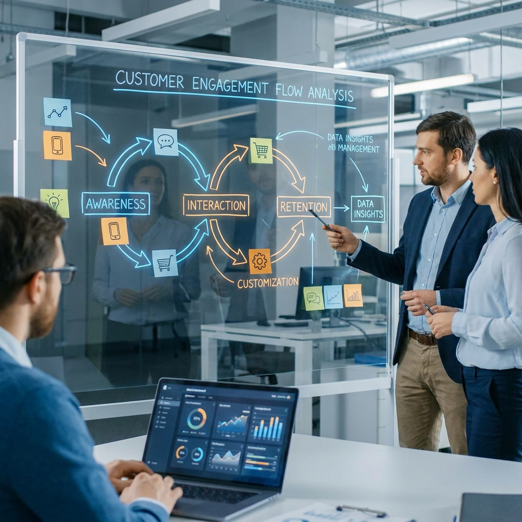 Customer Engagement Flow and Opportunity Sizing