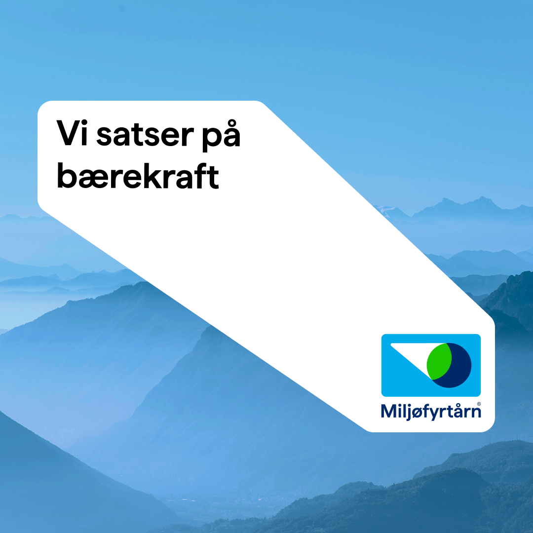 Illustrasjon - Vi satser på bærekraft