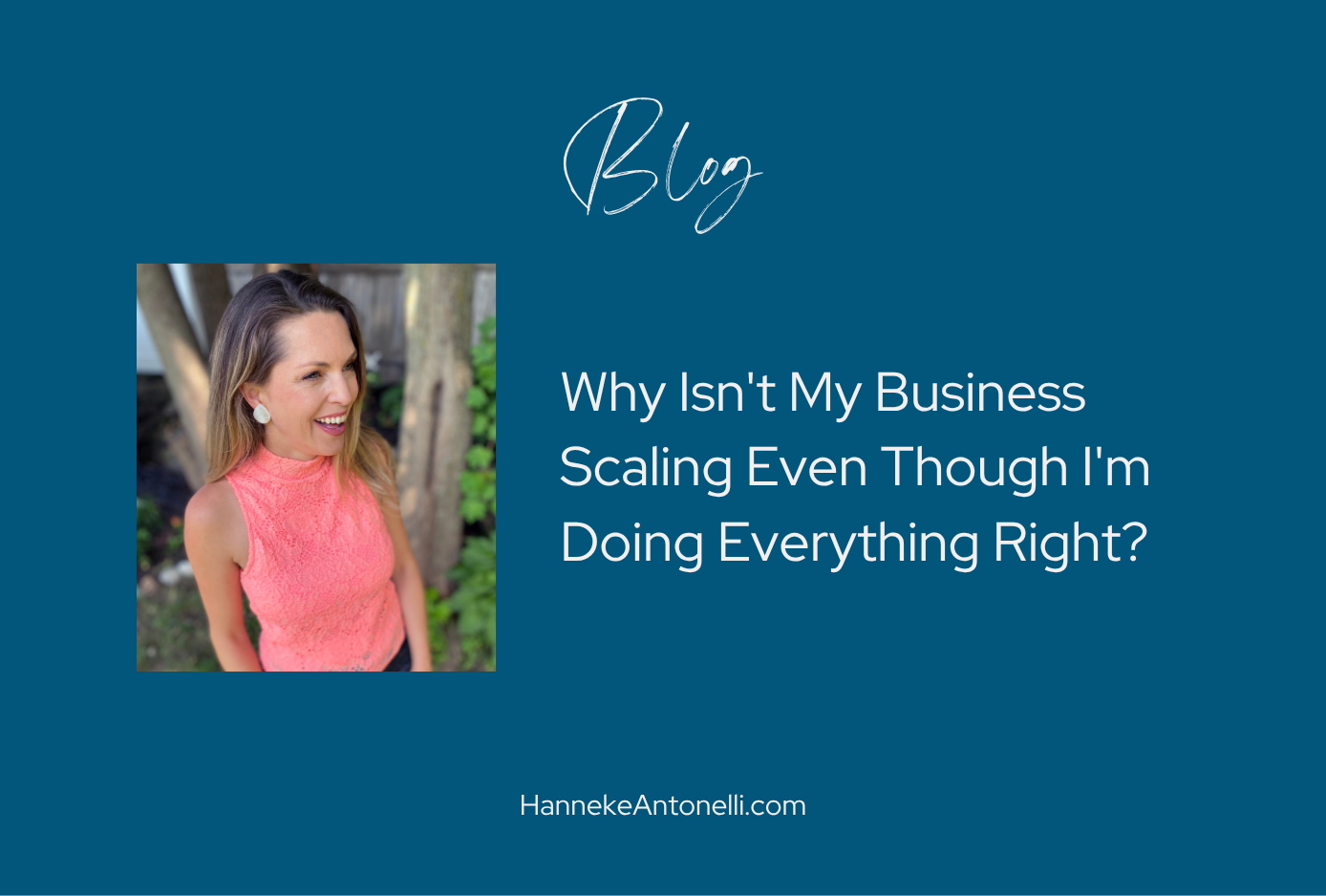 Why Isn't My Business Scaling Even Though I'm Doing Everything Right?