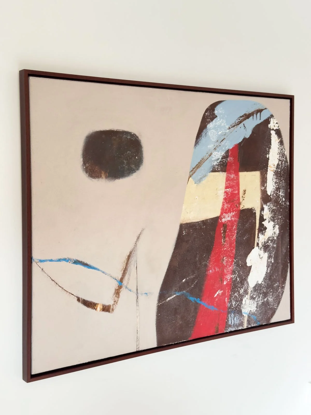 Ian Dunn – Large Abstract Painting on Canvas (Contemporary Original Artwork) - Department