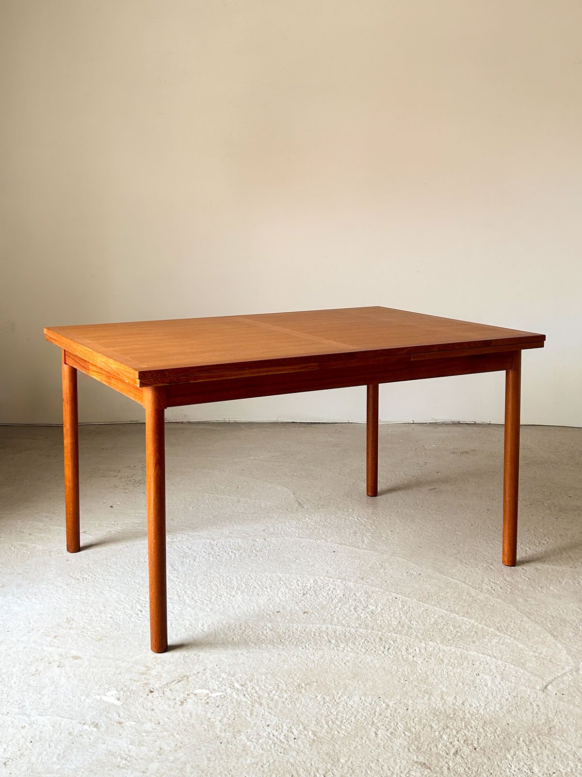 Skovby Møbelfabrik Danish Teak Extendable Dining Table, 1960s - Department