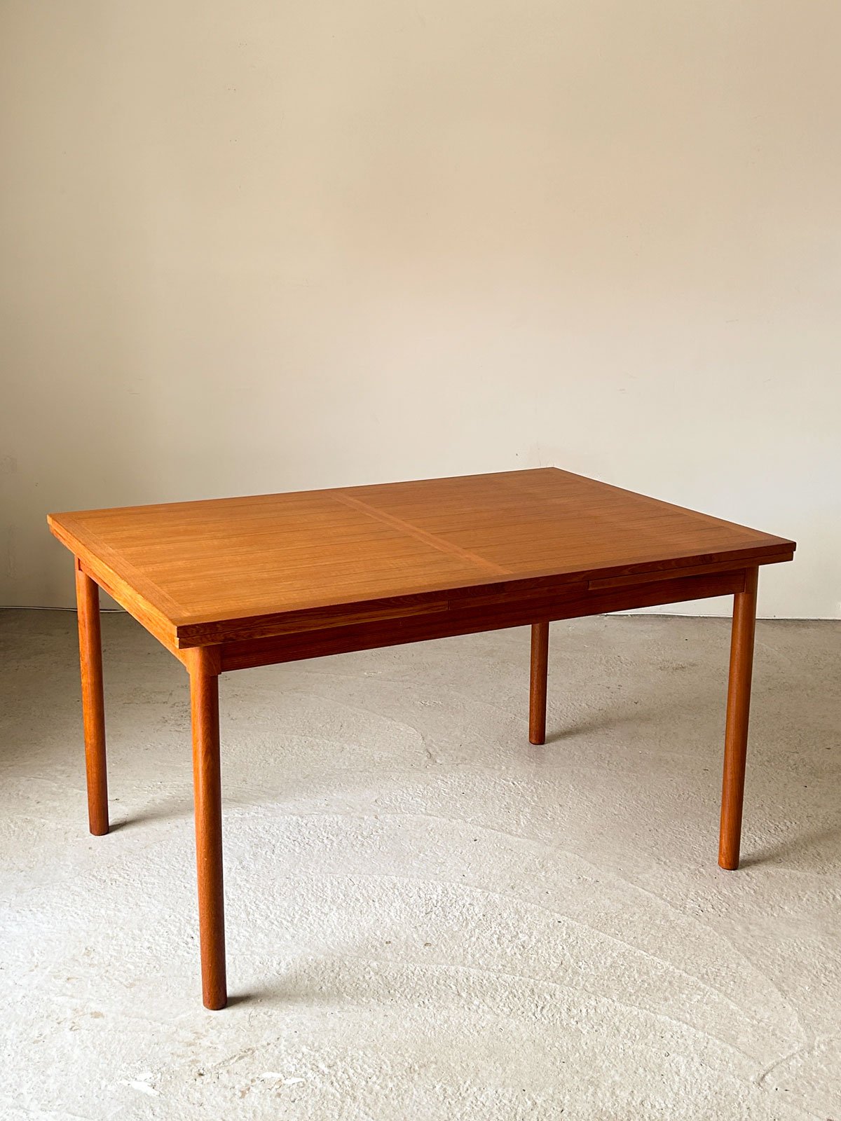 Skovby Møbelfabrik Danish Teak Extendable Dining Table, 1960s - Department