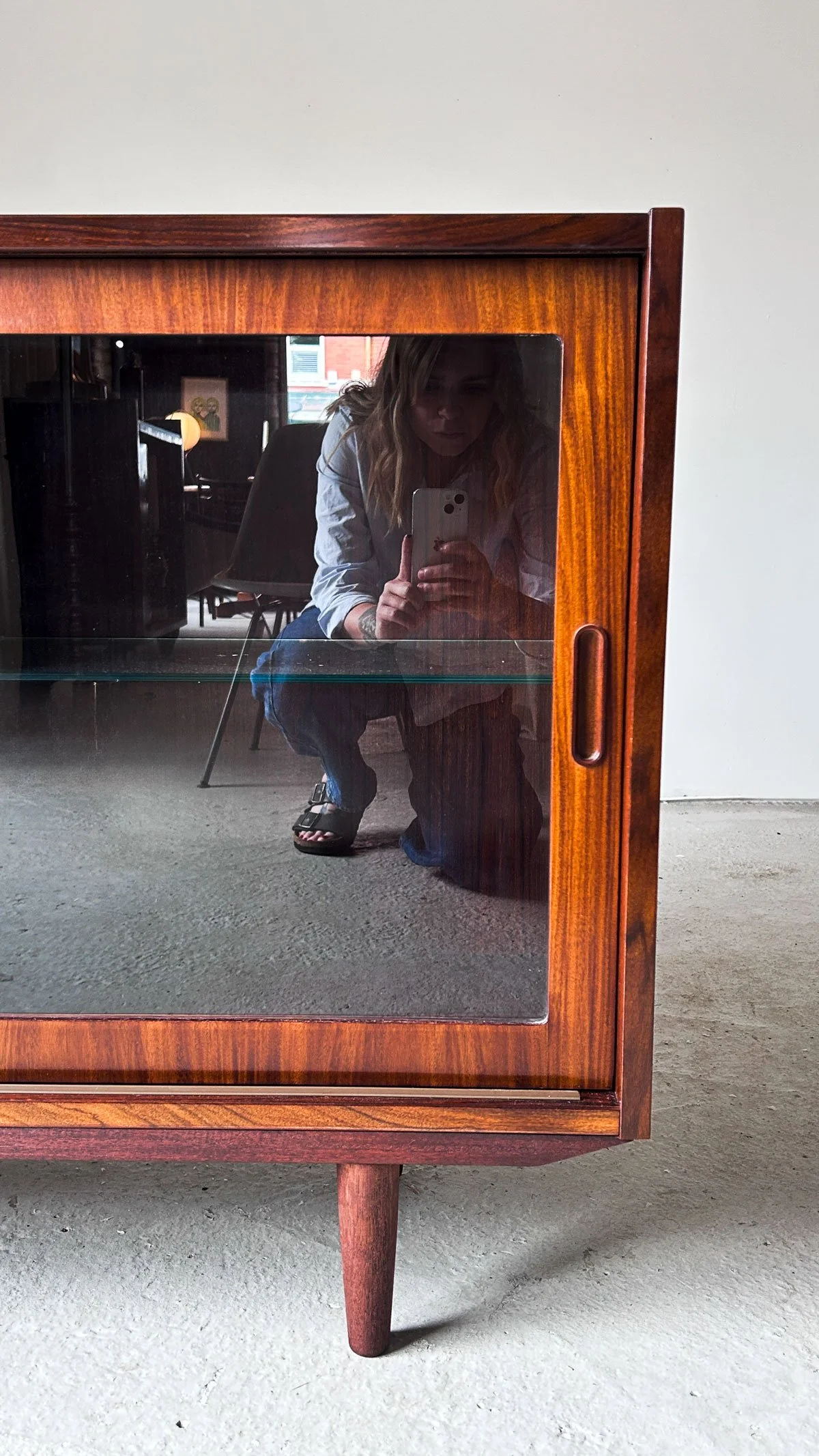 Poul-Hundevad-Glazed-Danish-Bookcase-with-Sliding-Doors,-1970s-4.jpg