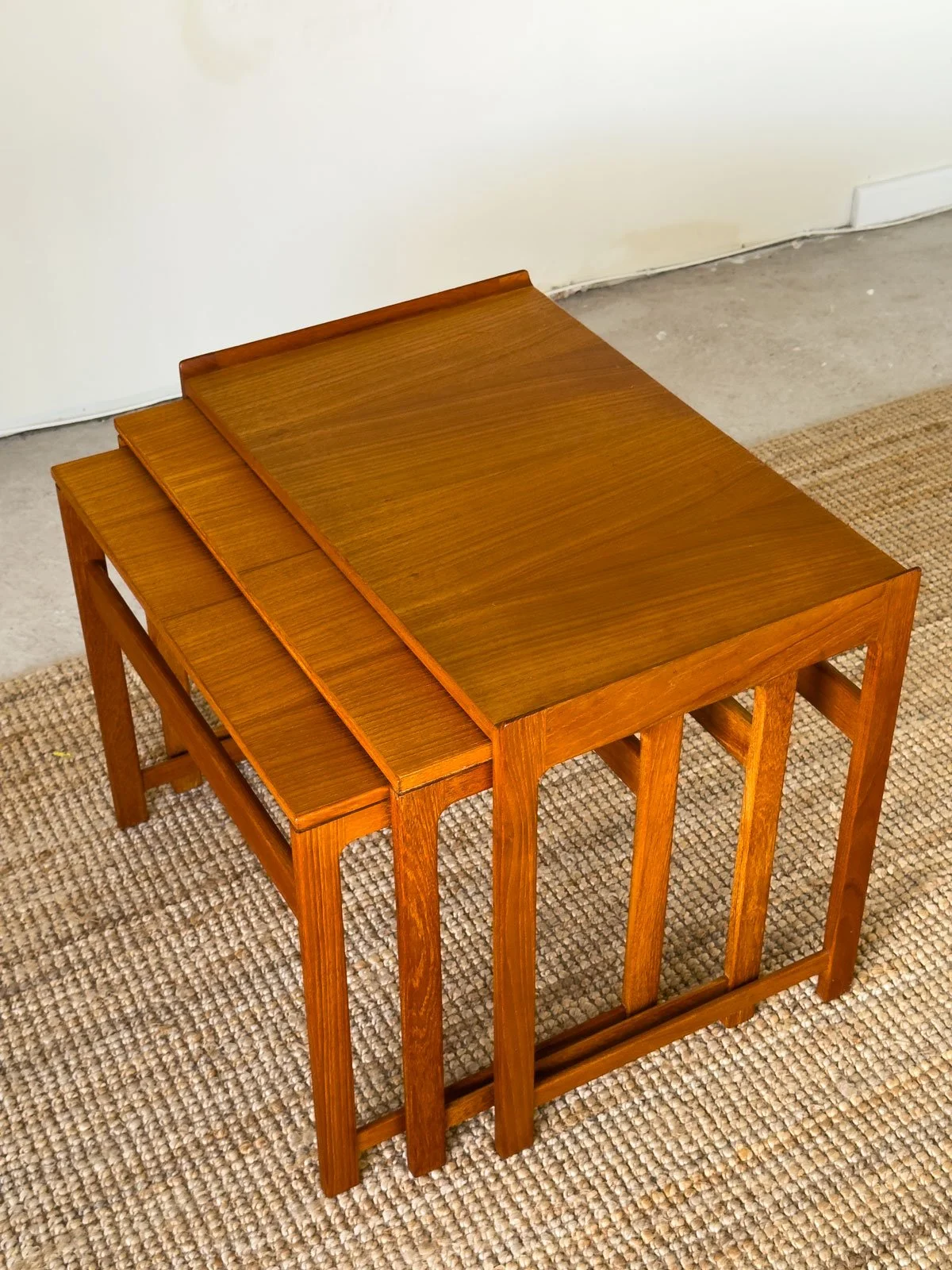 Mid-Century Teak Nest of Tables, in the Manner of Hans Wegner - Department