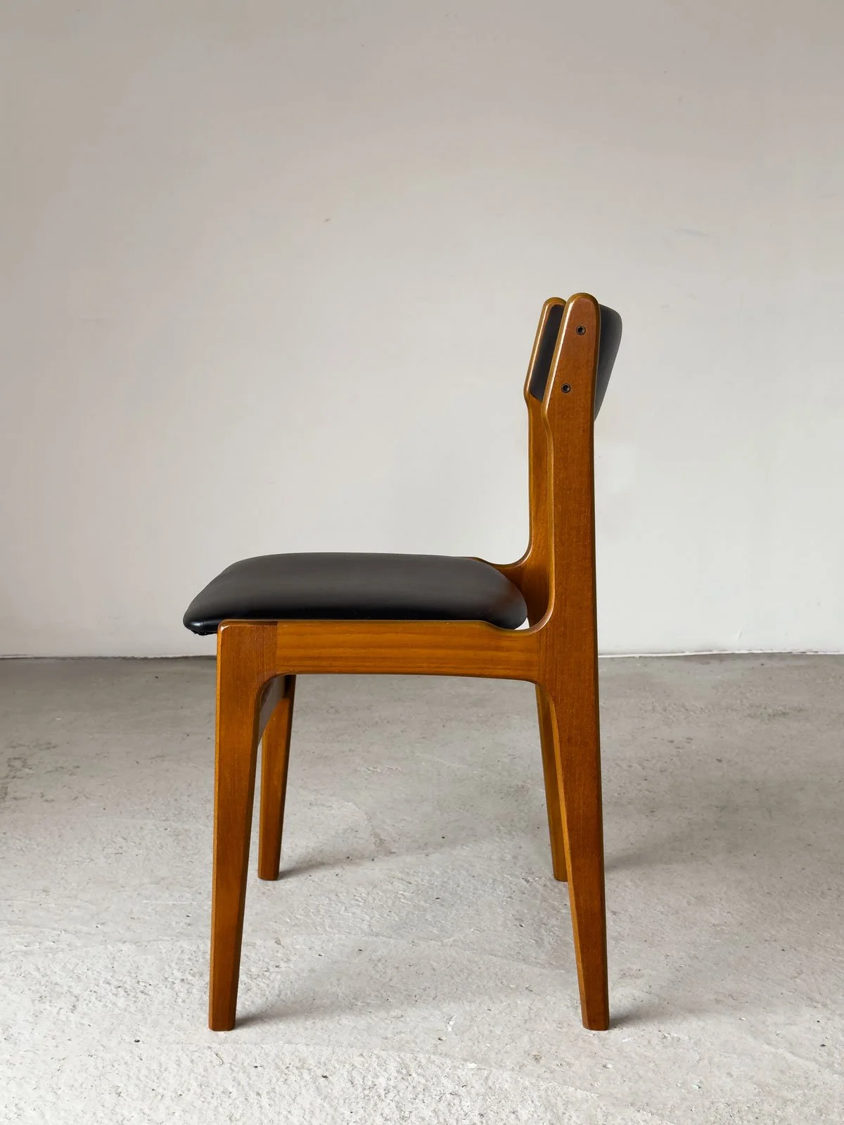 Set of Four Teak Dining Chairs by Erik Buch for Oddense Maskinsnedkeri, Denmark, 1960s - Department