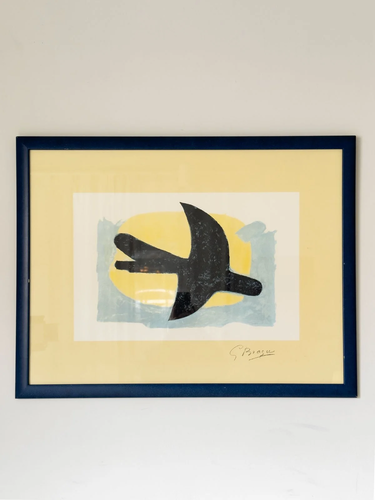 Georges Braque – ‘Oiseau’ Bird Lithograph (Signed), Mid-20th Century - Department