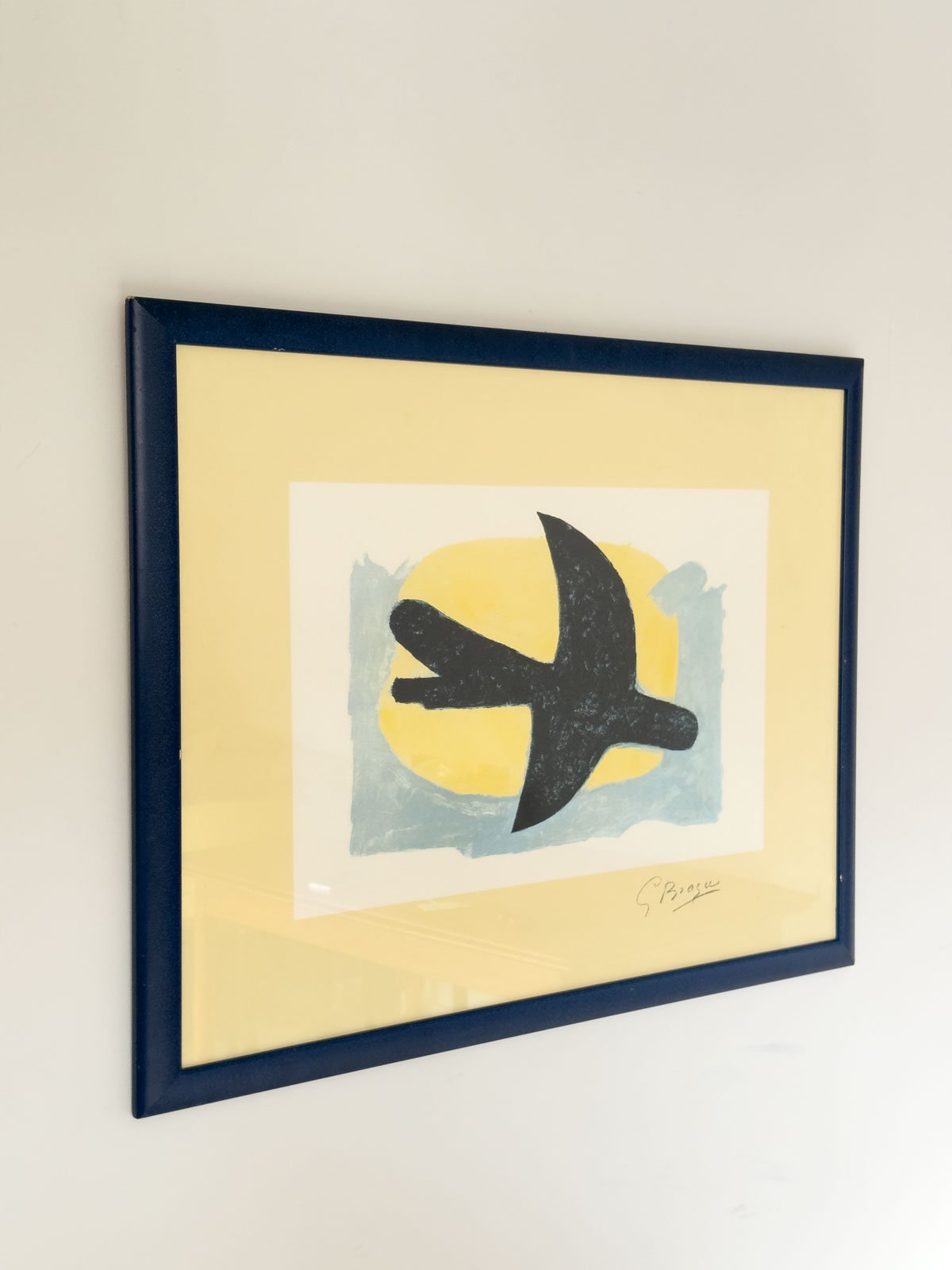 Georges Braque – ‘Oiseau’ Bird Lithograph (Signed), Mid-20th Century - Department