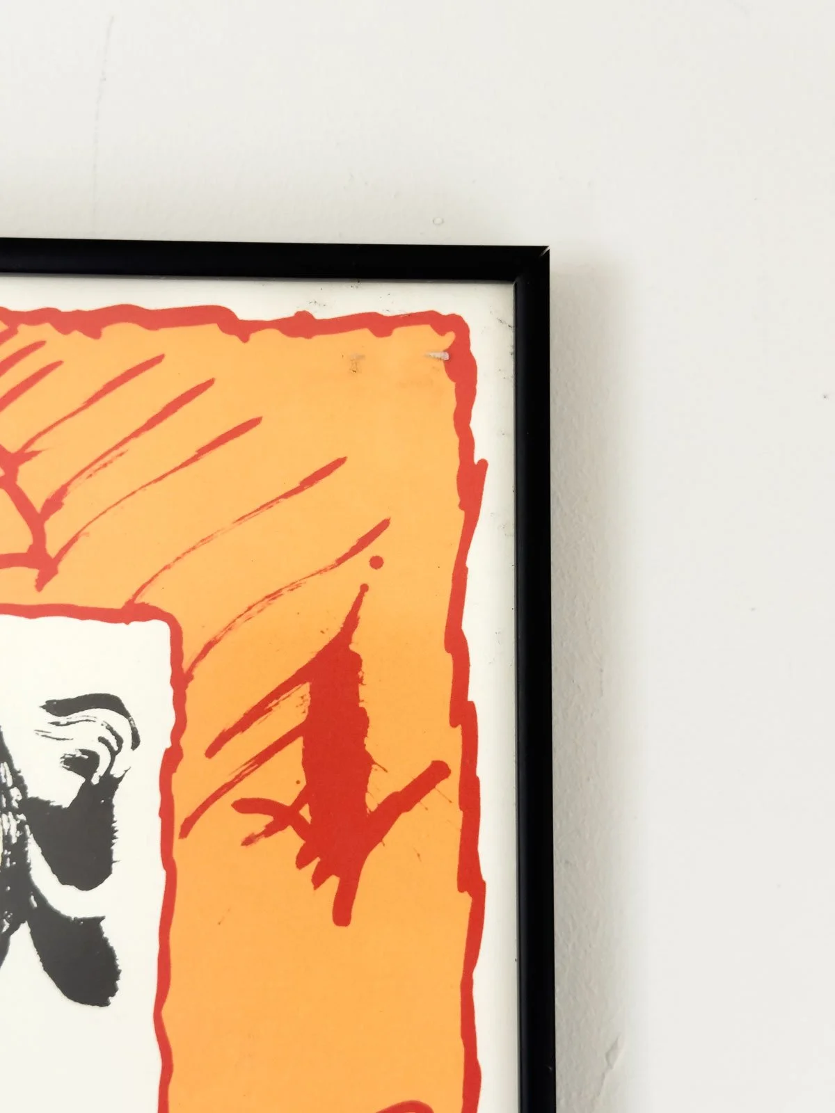 Pierre Alechinsky & Christian Dotremont – Feuille Orée, 1972 Lithograph Poster - Department
