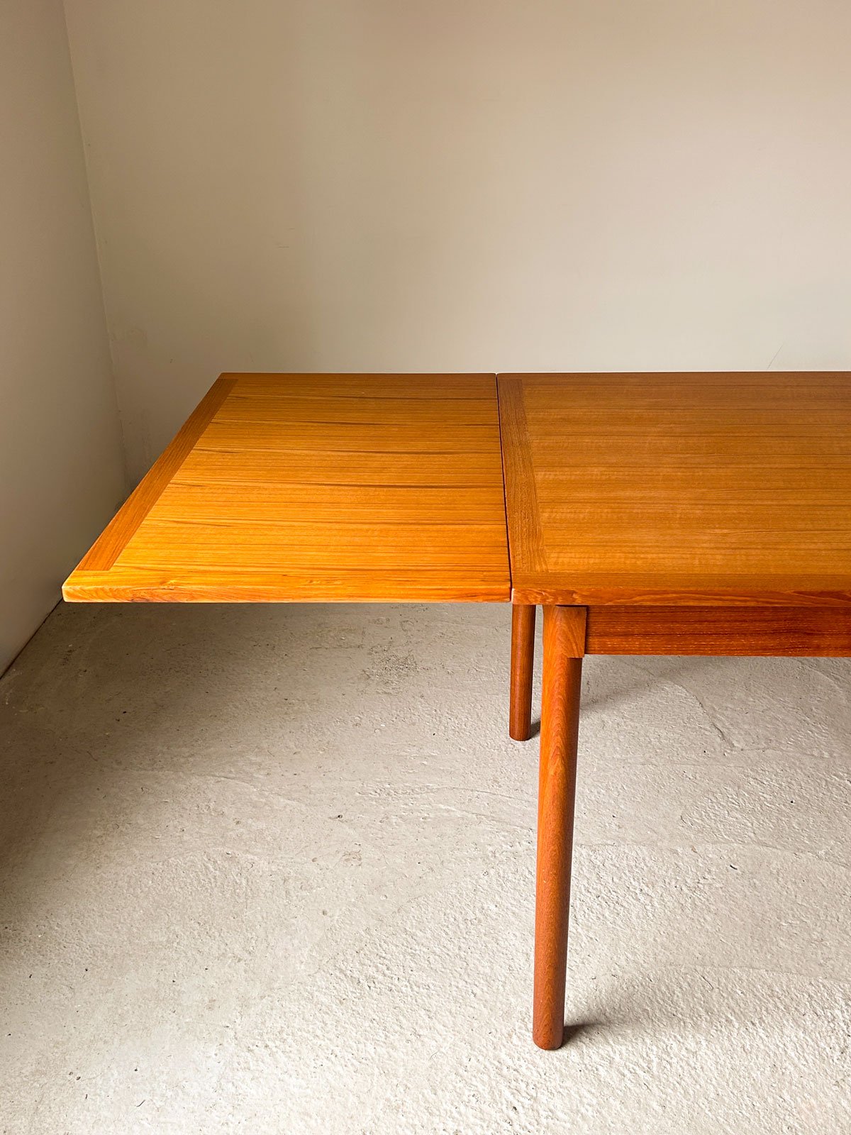 Skovby Møbelfabrik Danish Teak Extendable Dining Table, 1960s - Department