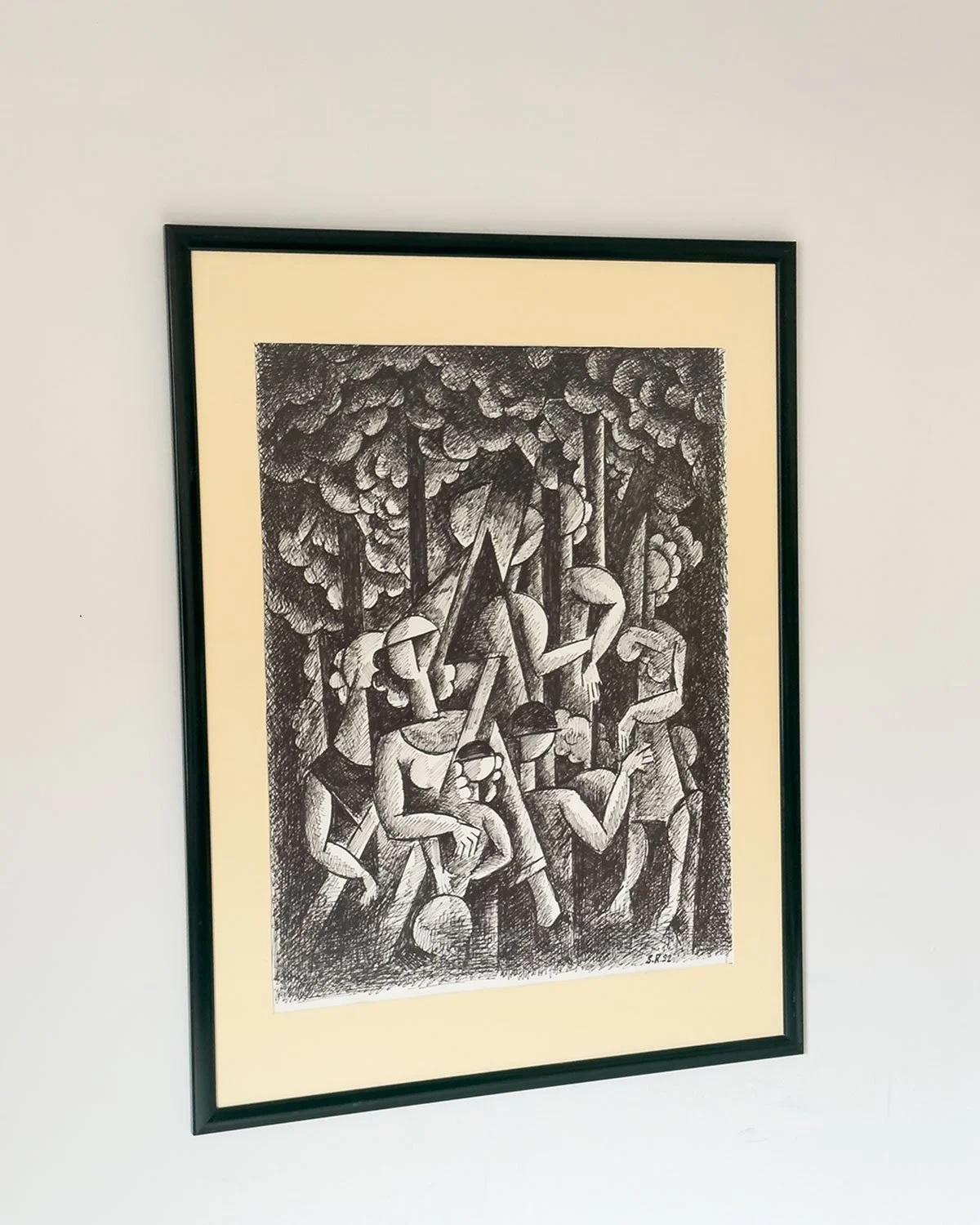 French-Artist-Cubist-print-pen-and-ink,-1992-.jpg