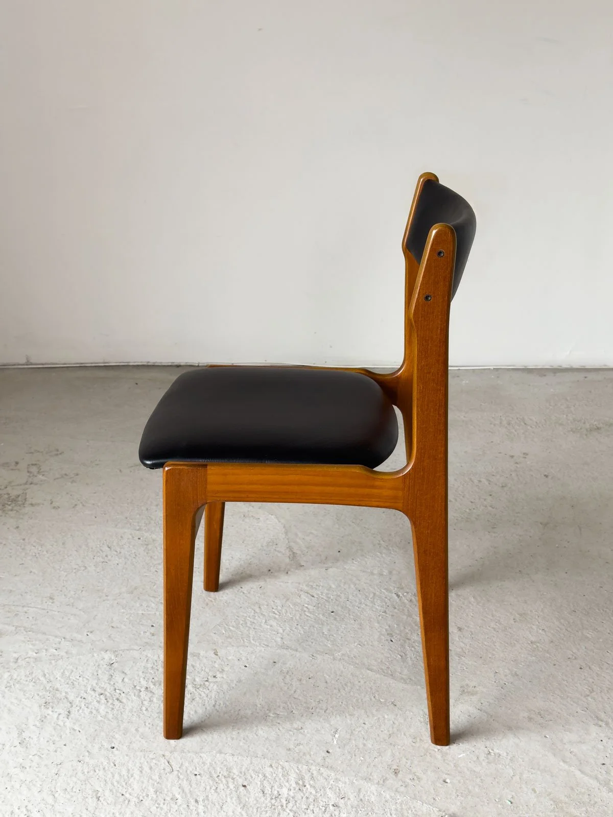 Set of Four Teak Dining Chairs by Erik Buch for Oddense Maskinsnedkeri, Denmark, 1960s - Department