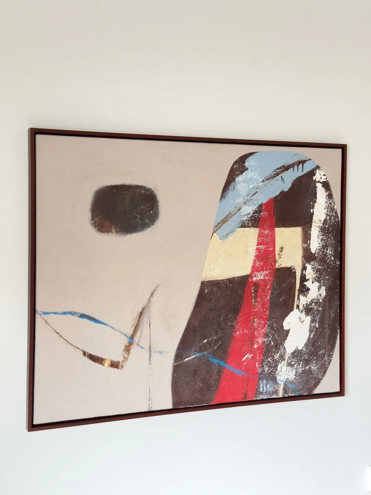 Ian Dunn – Large Abstract Painting on Canvas (Contemporary Original Artwork) - Department