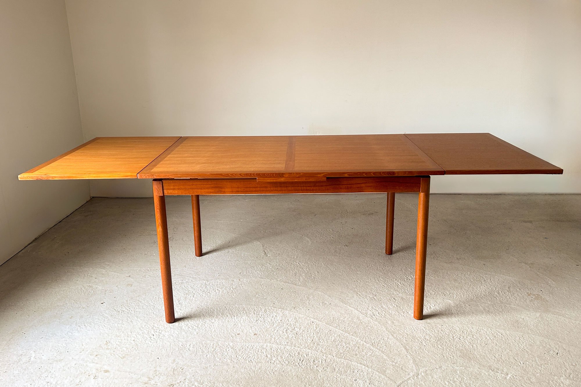 Skovby Møbelfabrik Danish Teak Extendable Dining Table, 1960s - Department