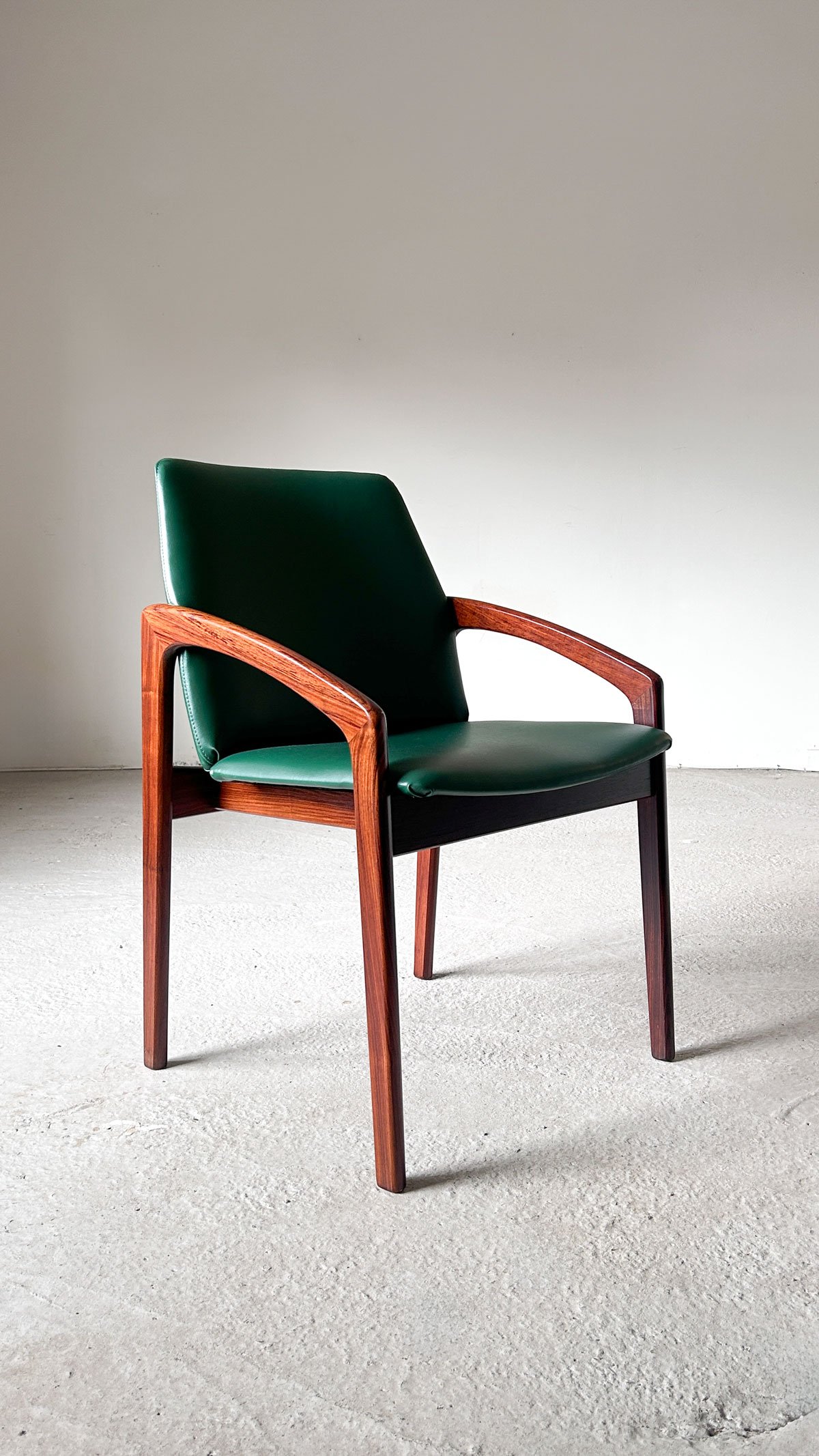 Set of 6 Rosewood Model 23 Dining Chairs by Henning Kjaernulf for Korup, Denmark - Department