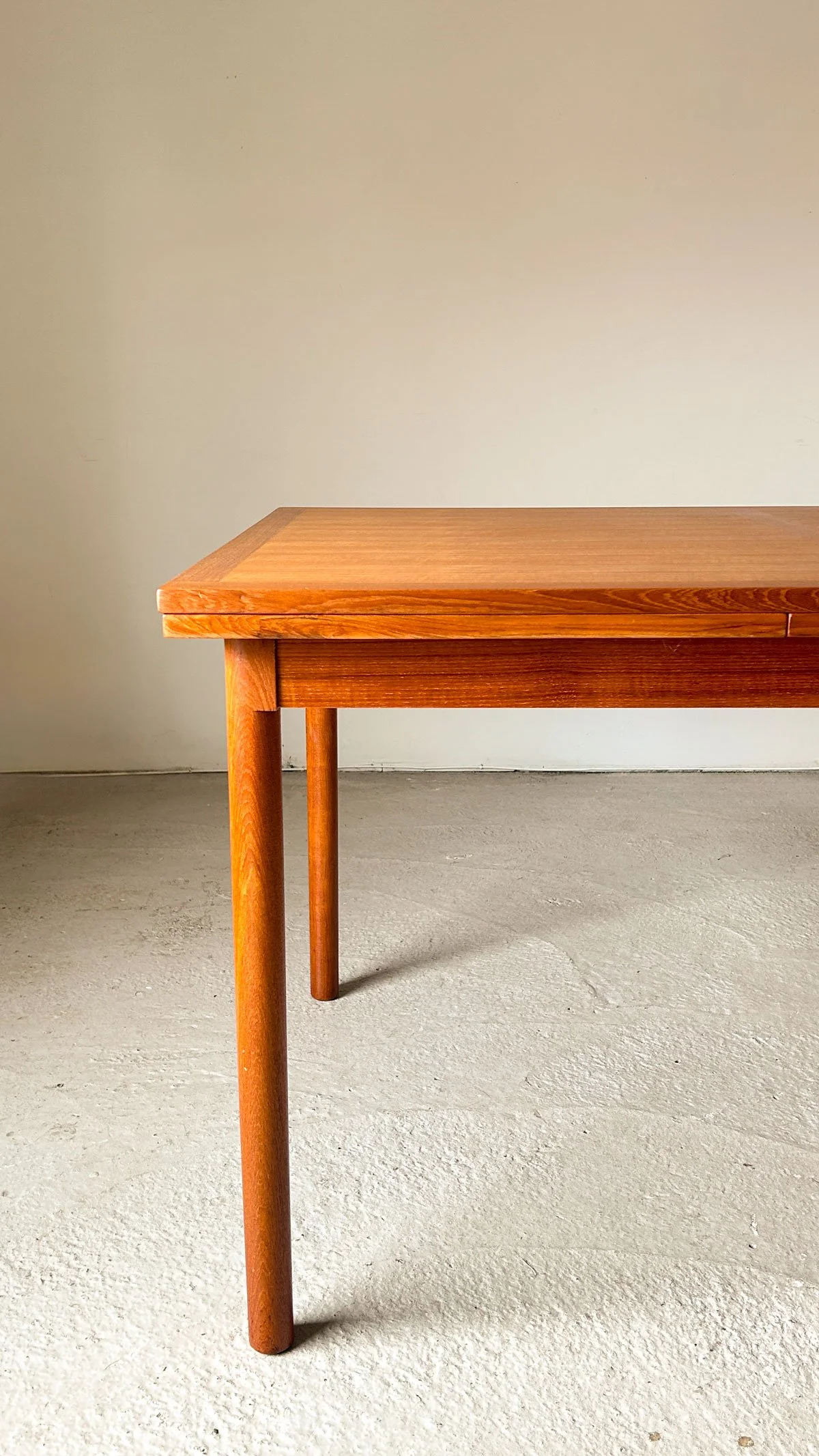 Skovby Møbelfabrik Danish Teak Extendable Dining Table, 1960s - Department