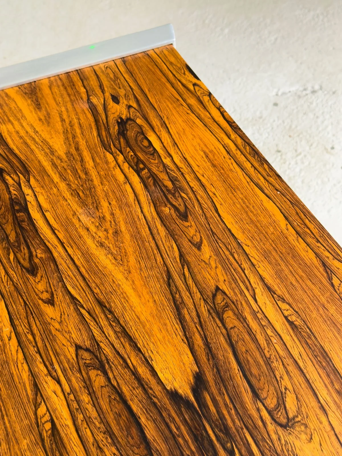 Richard Young for Merrow Associates Rosewood, Chrome & Smoked Glass Sideboard, 1960s - Department