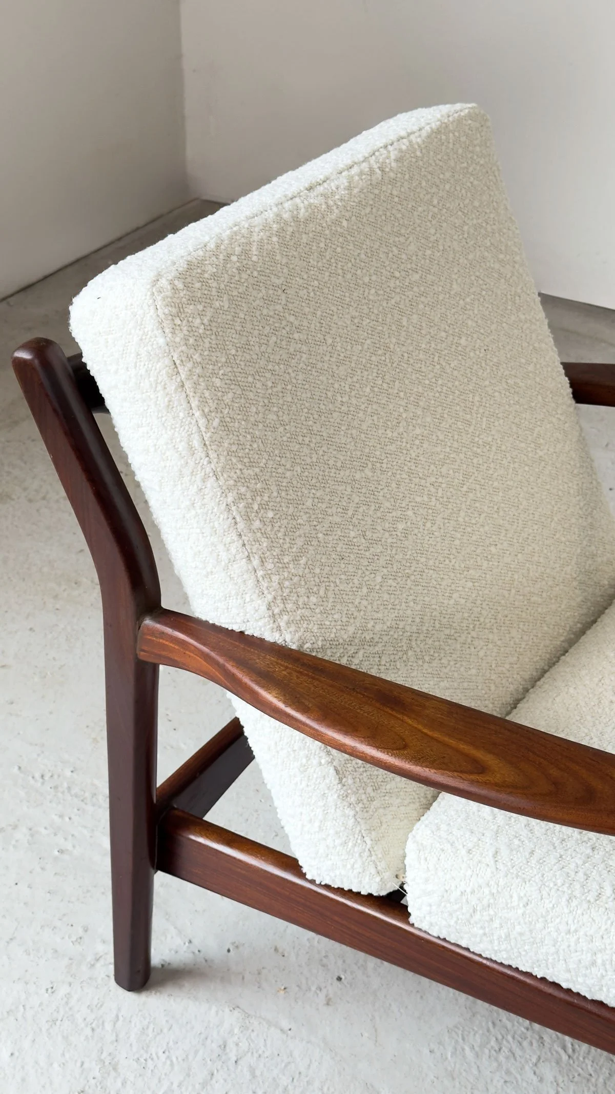 R.W. Toothill Afromosia Armchairs for Heals, 1960 - Department