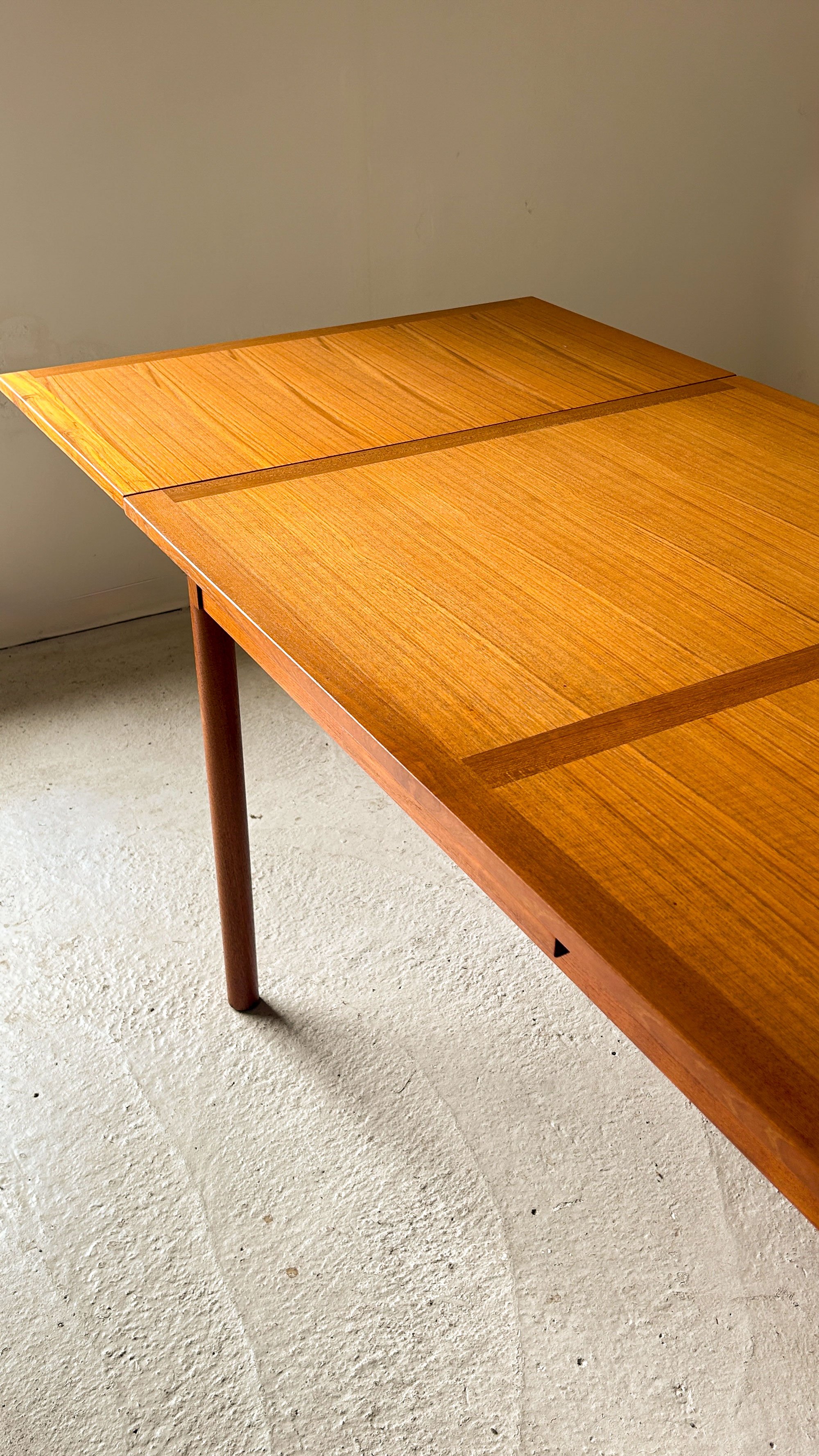 Skovby Møbelfabrik Danish Teak Extendable Dining Table, 1960s - Department
