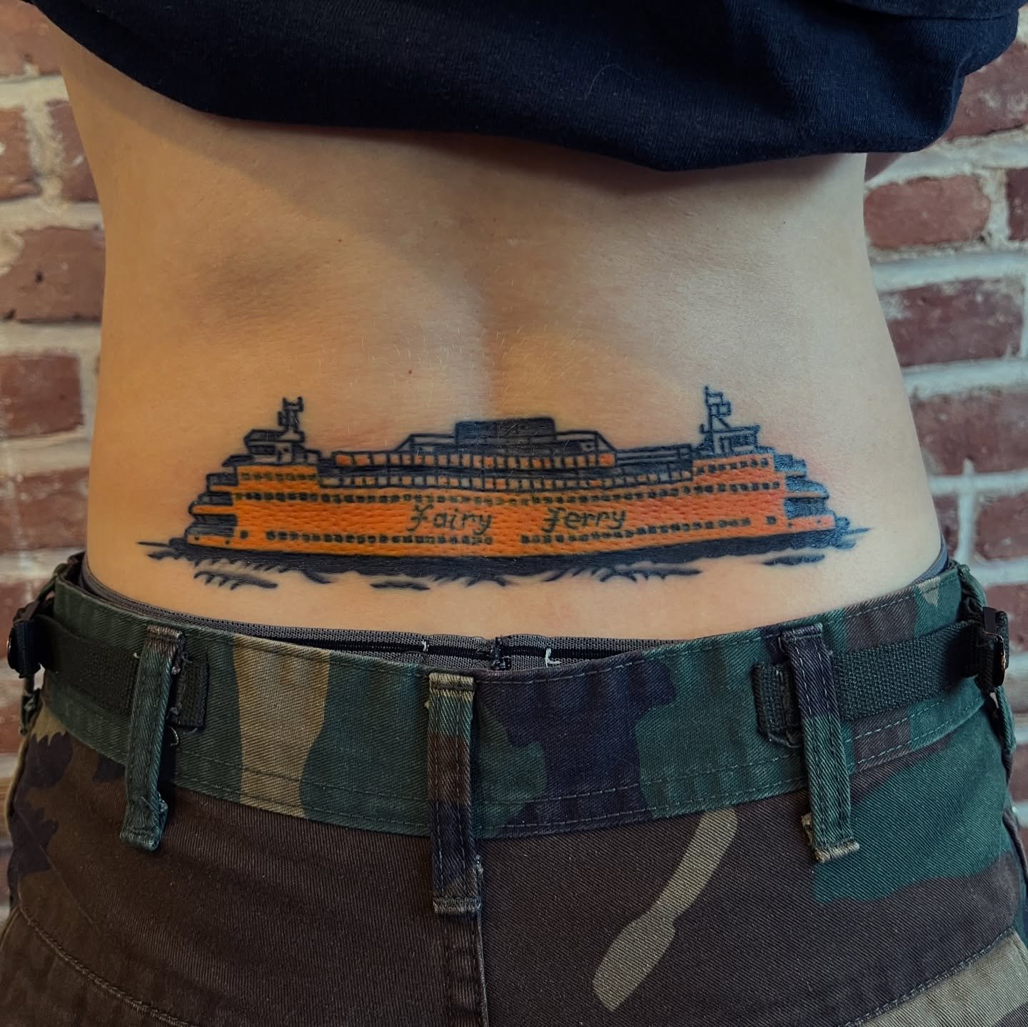 ⛴️ The Fairy Ferry for Lizzie! 🛥️ Thanks for coming to me with such a fun idea! We made this over 2 sessions over @greenpointtattooco 

👋🏼 Booking now until the new year! @greenpointtattooco Sun- Tue
@tattoomagicnyc  Fri &amp; Sat

DM or fill out 