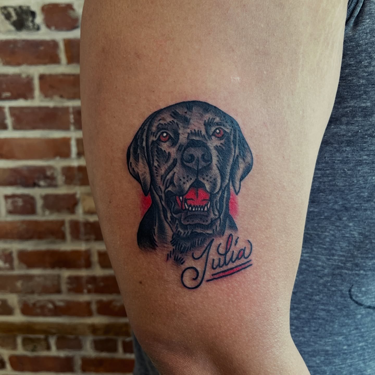 🐾 My nephew @brownsugar_fpt and @ray_ven_w came to visit a week ago ago and I made these tattoos for them @greenpointtattooco 🌺 Swipe over to see the tattoos!

🌼 I&rsquo;m ready to make some fun tattoos for you so head to the link in my bio to boo