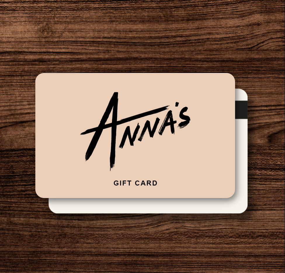 Anna's Gift Card → 