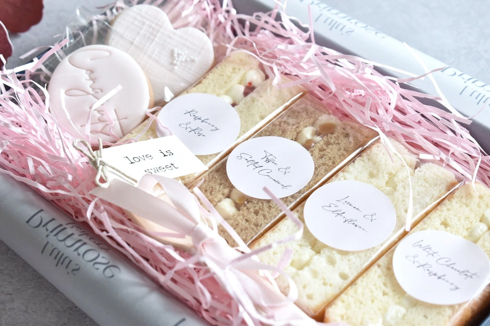 Luxury Wedding Cake Flavour Sample Box