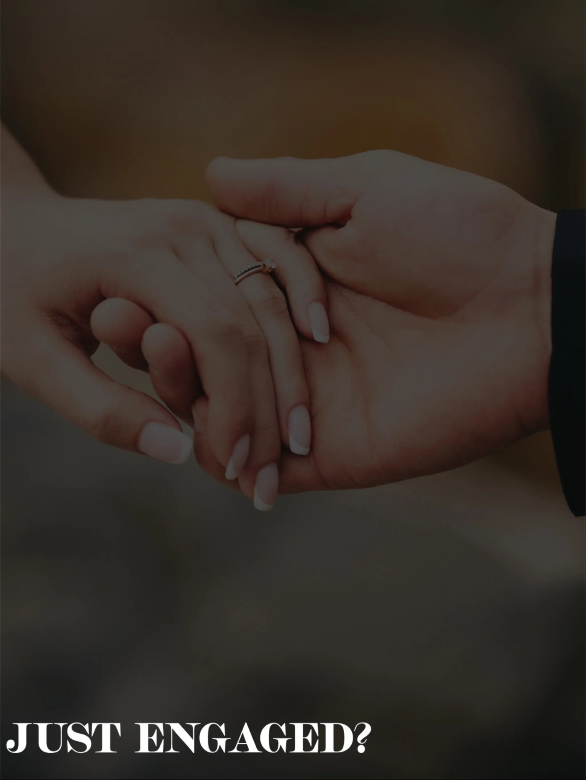 Just got engaged over Christmas? 💍

If a proposal was slipped into the festivities (quietly, joyfully, or with champagne corks flying!) congratulations! 🥂 
This season marks the beginning of something very special.

When you&rsquo;re ready to start