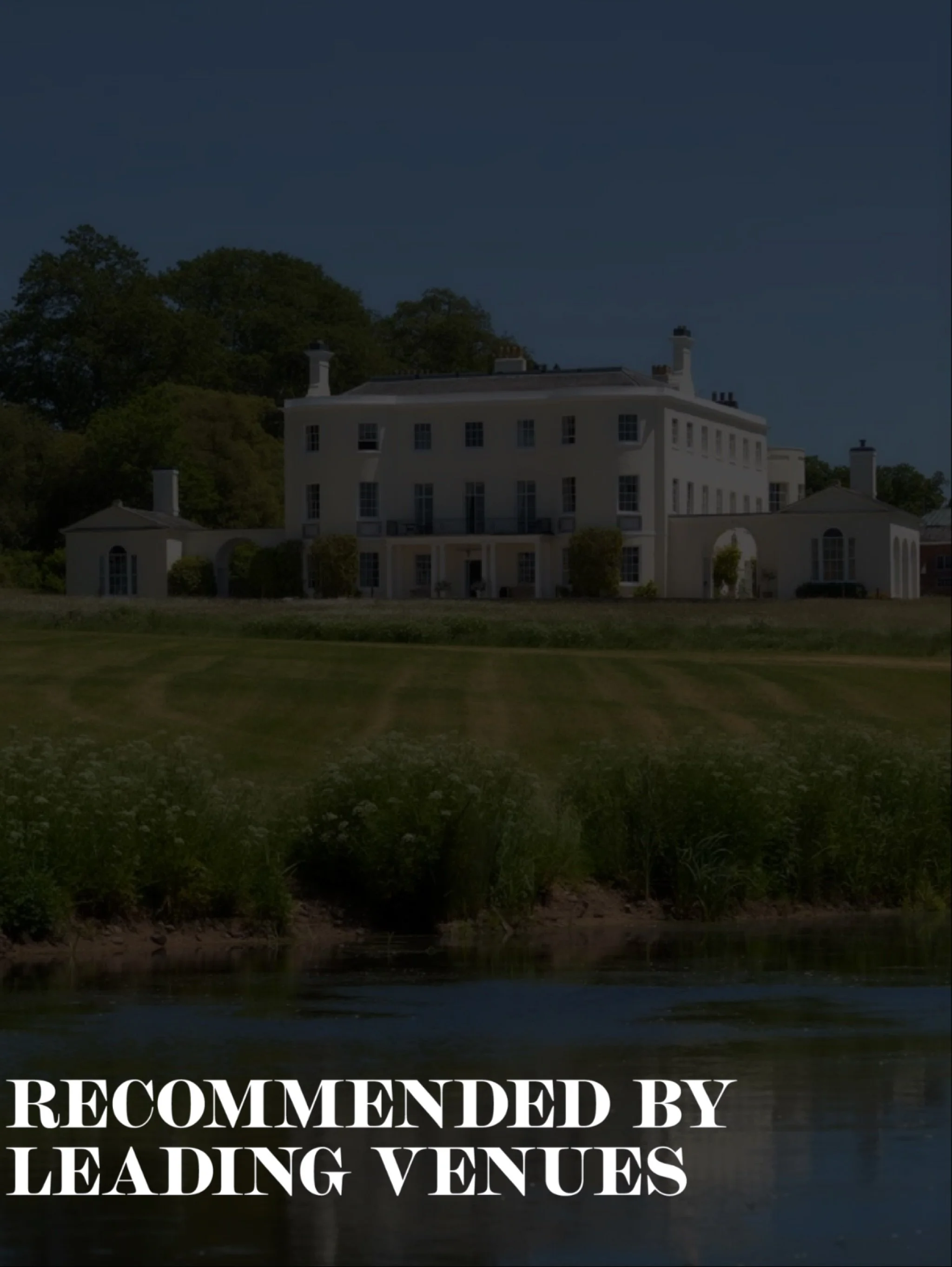 Being recommended by venues I admire is something I never take lightly.

Over time, my work has led to trusted relationships with a number of beautiful venues across Devon and Cornwall - spaces that value considered design, attention to detail, and a