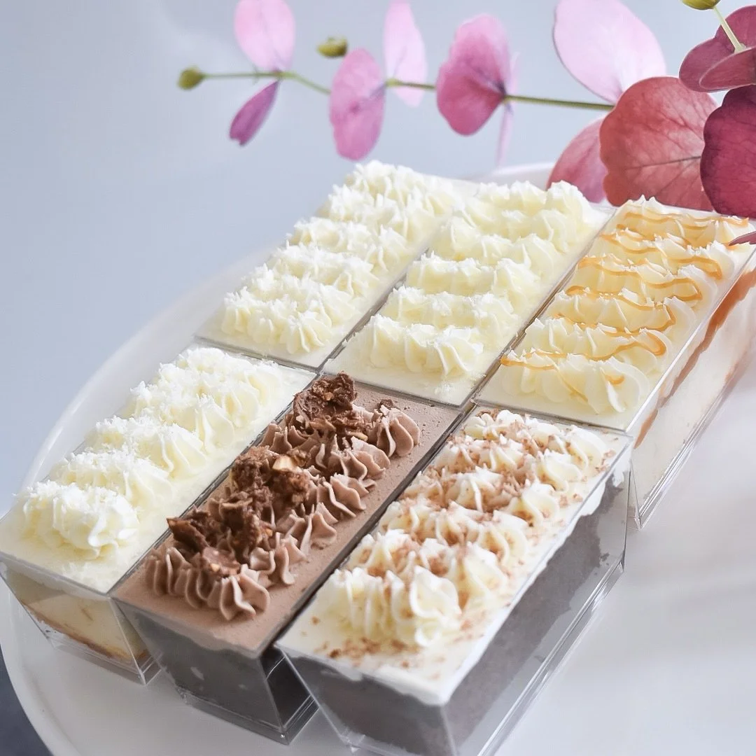 ✨January wedding cake tasting boxes are now available✨

A carefully curated selection of flavours, designed for couples at the very beginning of their wedding planning journey. This is a moment to slow down, taste, and start imagining your cake! 

Ta