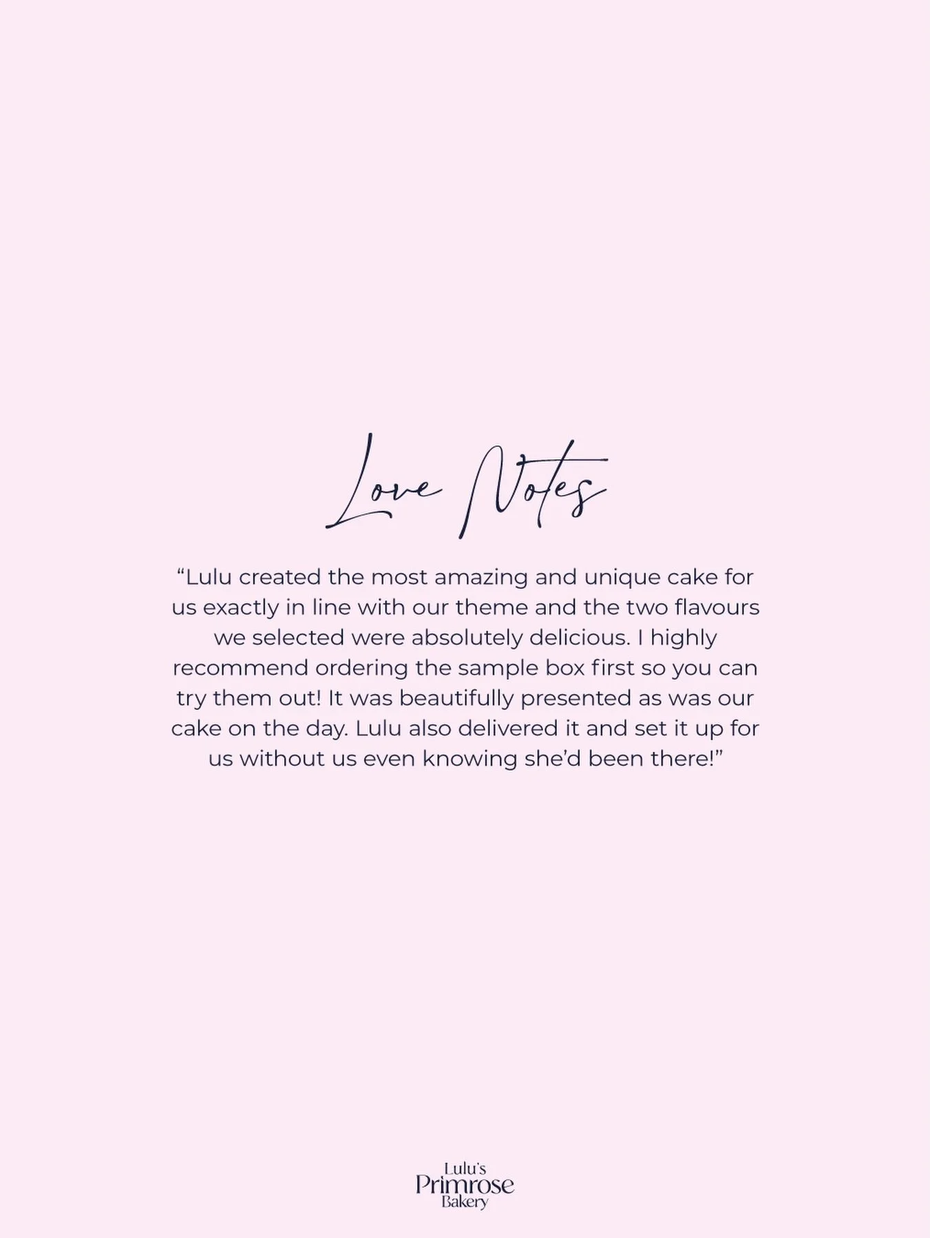 There&rsquo;s something so important about not having to think about your cake on the day.

I arrive quietly, set everything in place exactly as it should be&hellip; and leave just as seamlessly.

No stress. No interruptions. No questions.

Just a be