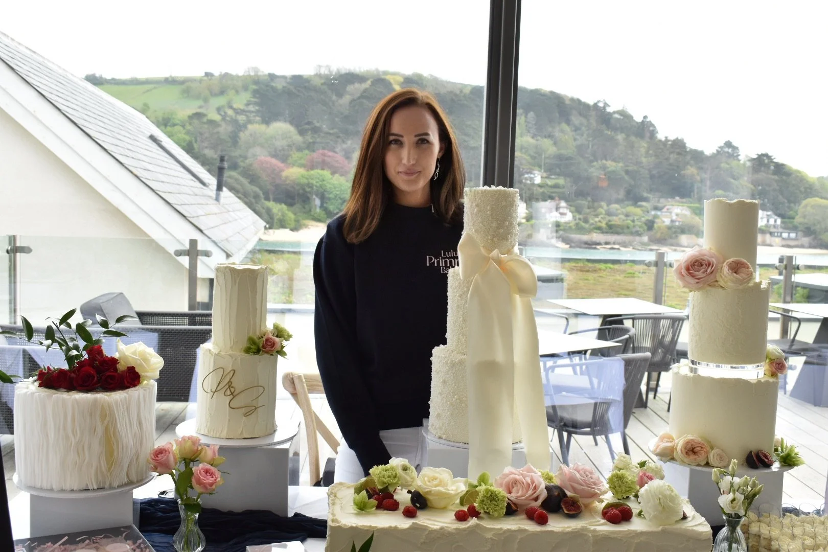 Wedding Fair at Salcombe Harbour Hotel | Designer Wedding Cakes in Devon &amp; Cornwall